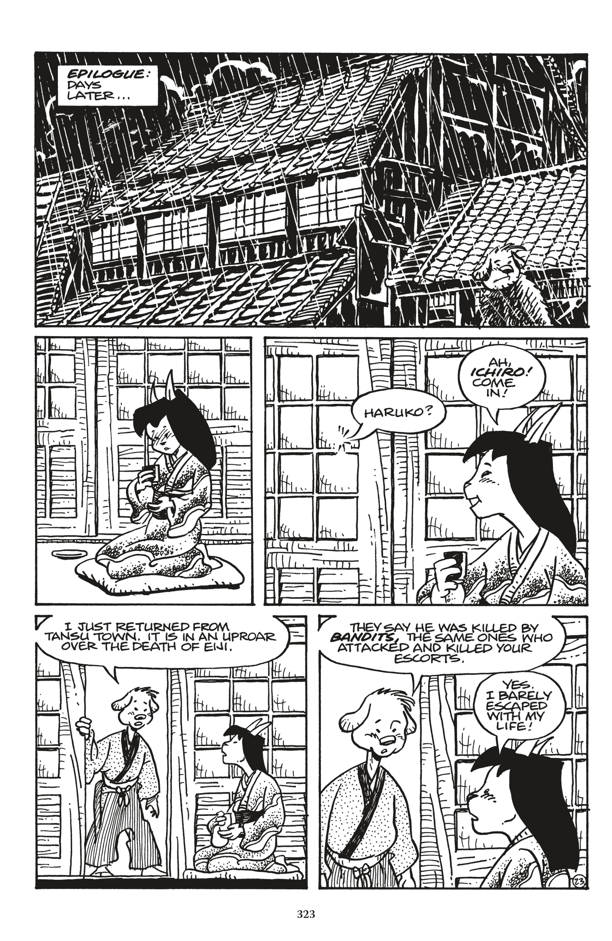 Read online The Usagi Yojimbo Saga comic -  Issue # TPB 8 (Part 4) - 21