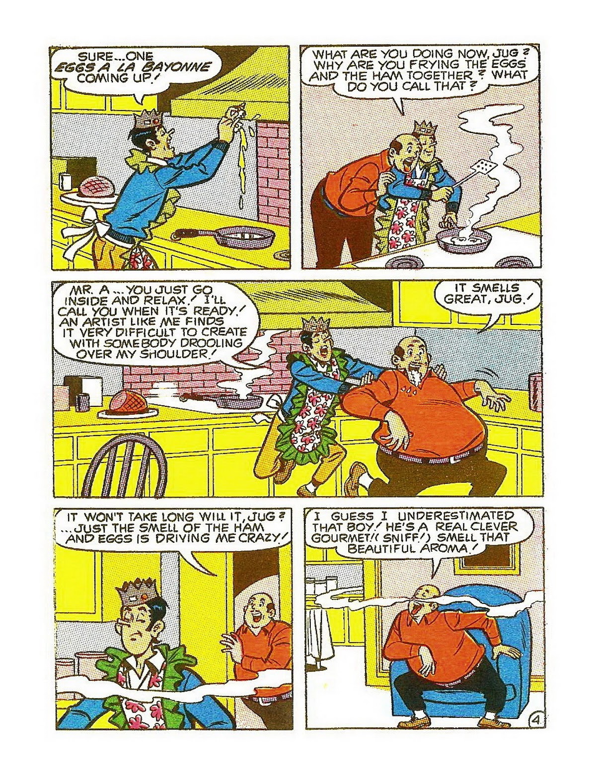 Read online Archie's Double Digest Magazine comic -  Issue #56 - 224