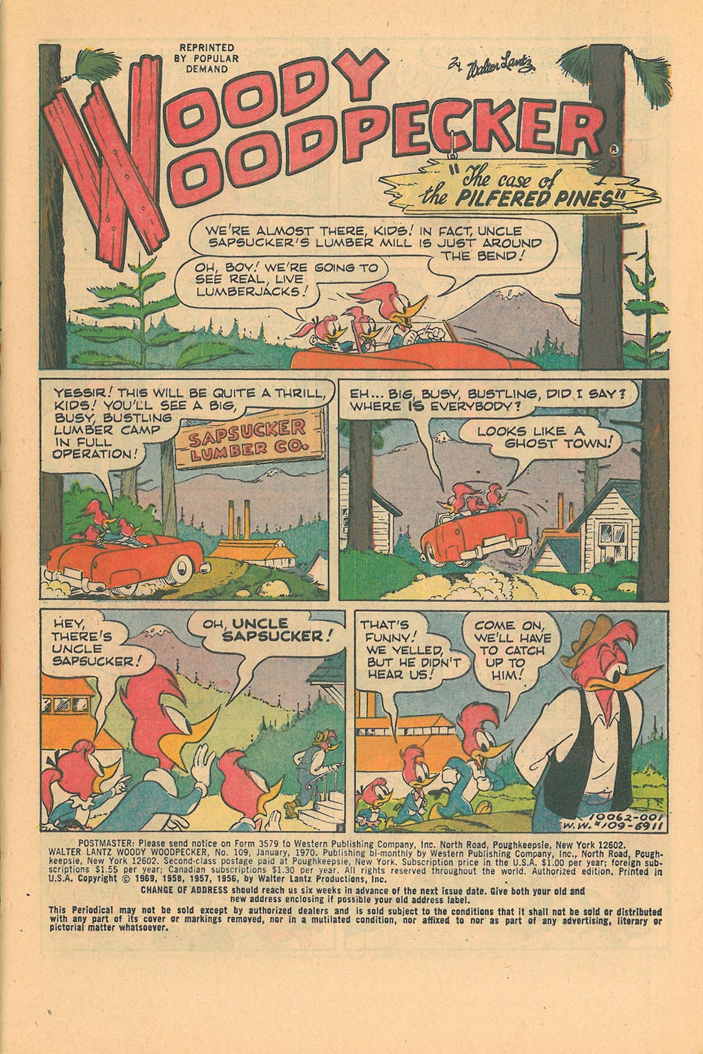 Read online Walter Lantz Woody Woodpecker (1962) comic -  Issue #109 - 3