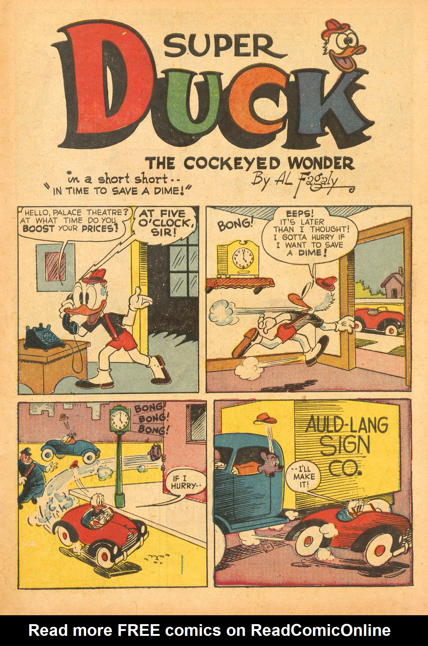 Read online Super Duck Comics comic -  Issue #19 - 47