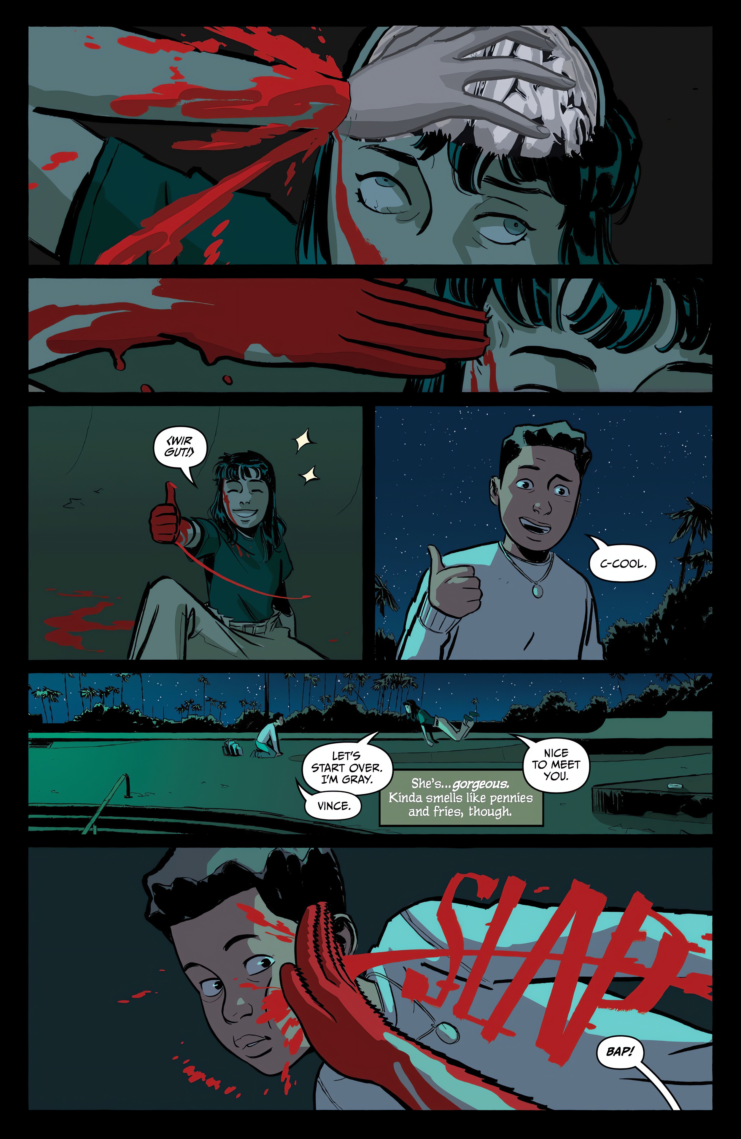 Read online Nights comic -  Issue #1 - 21