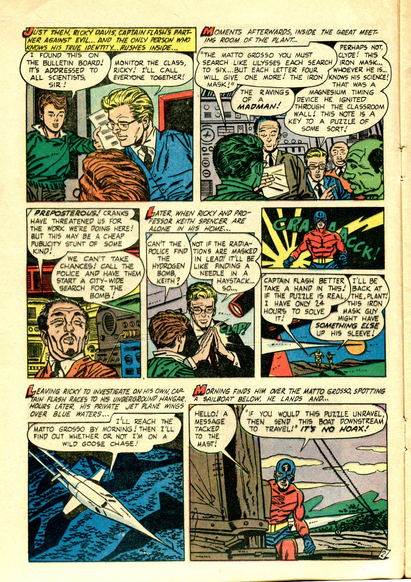 Read online Captain Flash comic -  Issue #1 - 11
