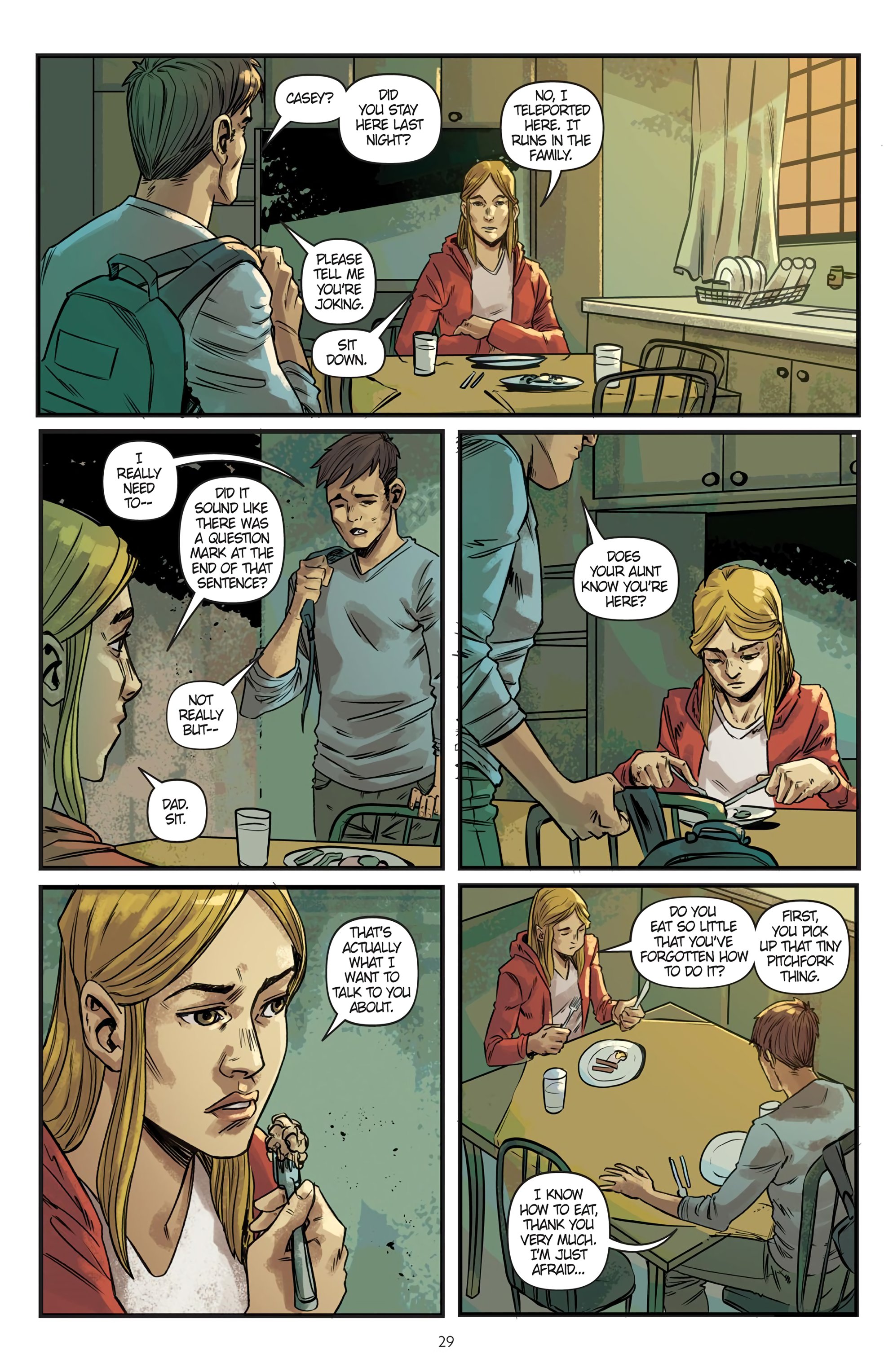 Read online Hustle and Heart: Foretold comic -  Issue # TPB - 29