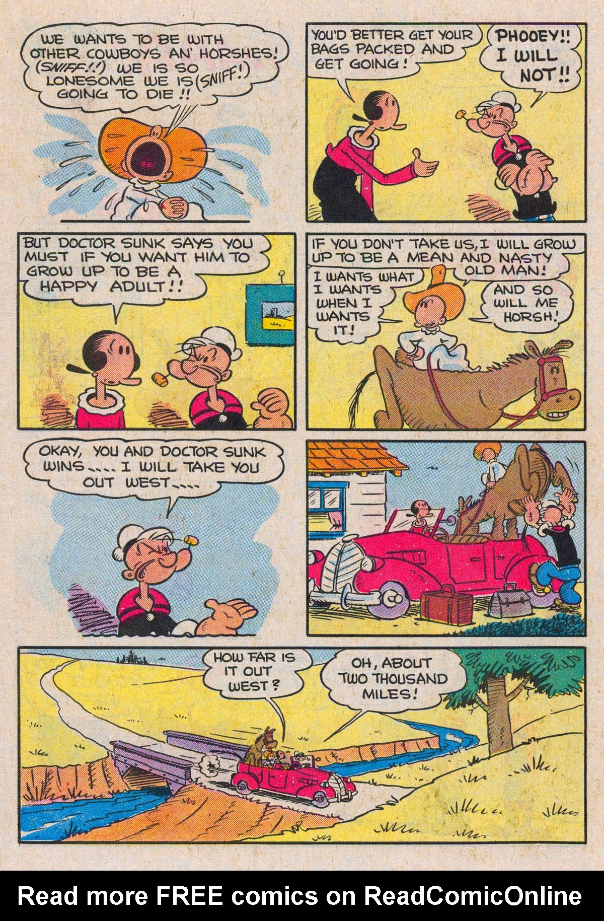 Read online Popeye (1948) comic -  Issue #169 - 30