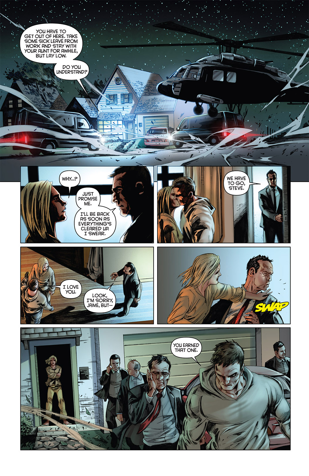 Read online Bionic Man comic -  Issue #7 - 11