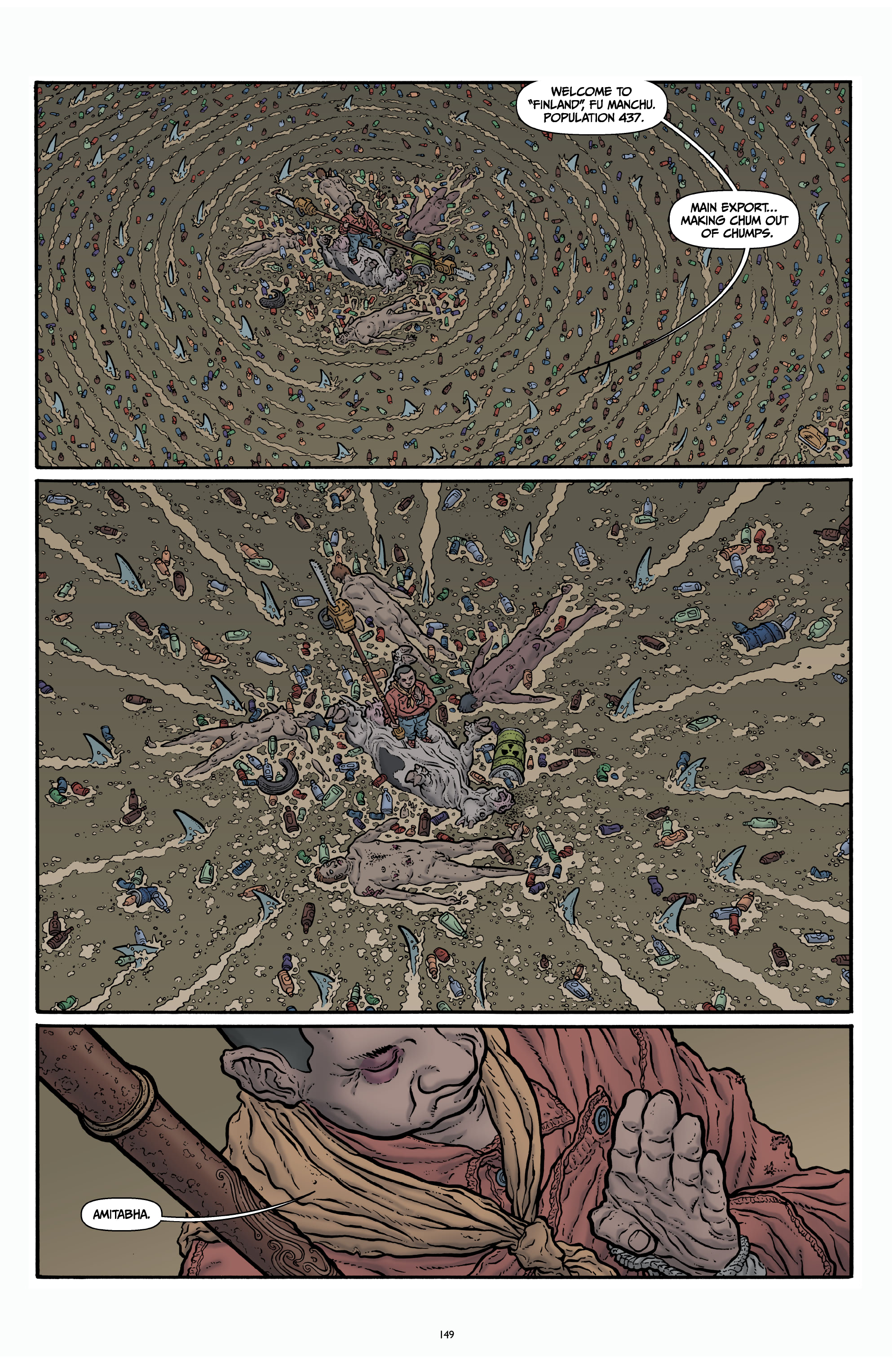 Read online Shaolin Cowboy comic -  Issue # _Start Trek (Part 2) - 17