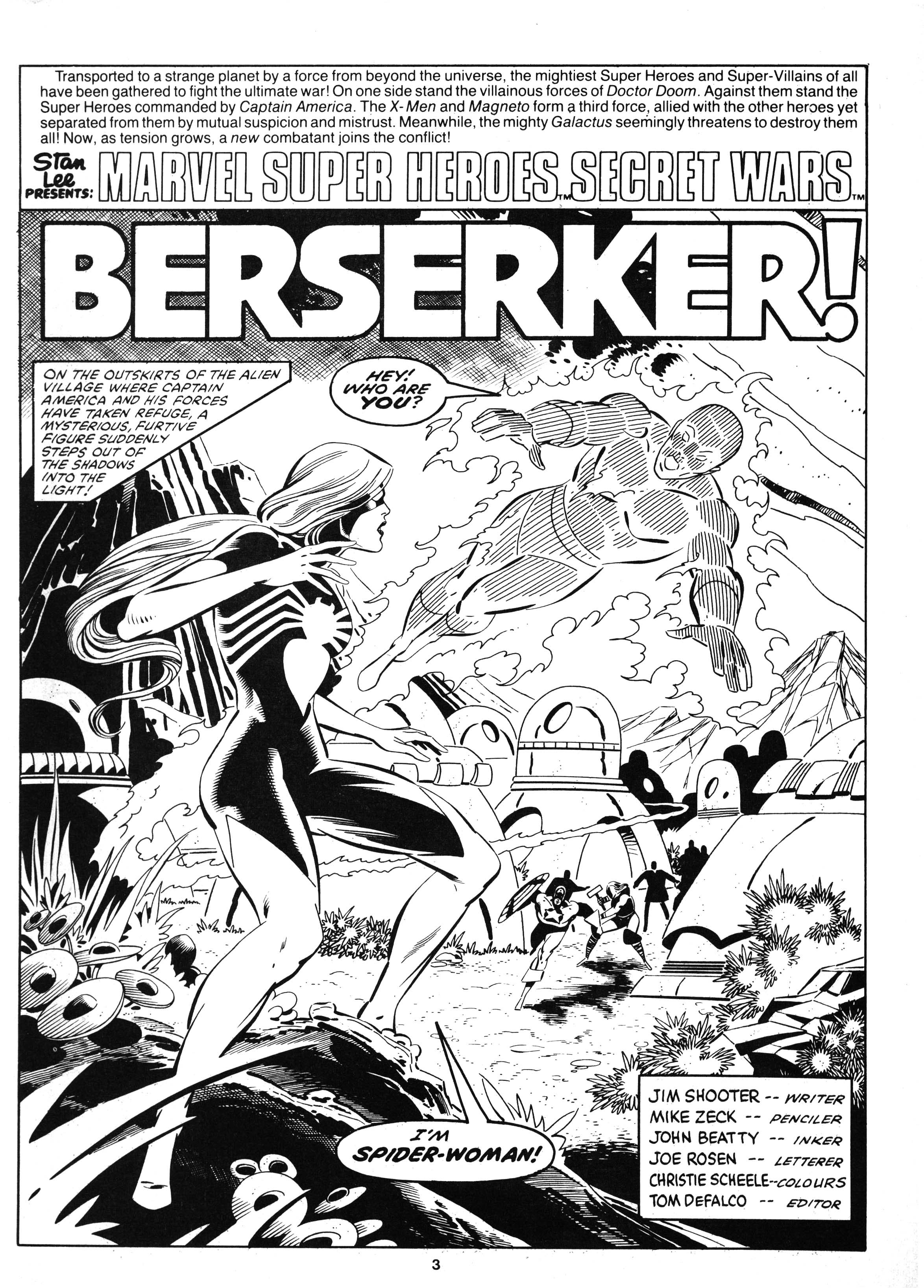 Read online Secret Wars (1985) comic -  Issue #12 - 3