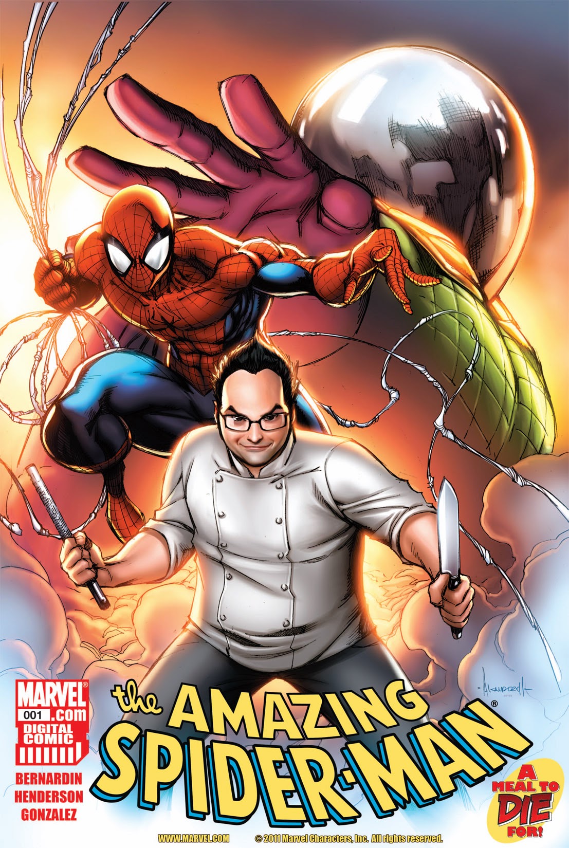 Read online Spider-Man: A Meal to Die For comic -  Issue # Full - 1
