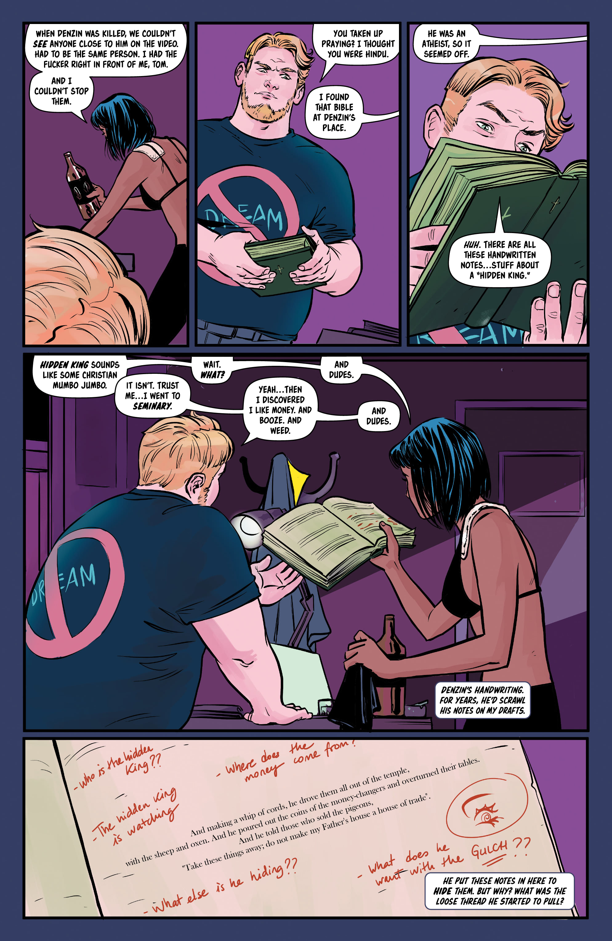 Read online Bylines in Blood comic -  Issue #2 - 9