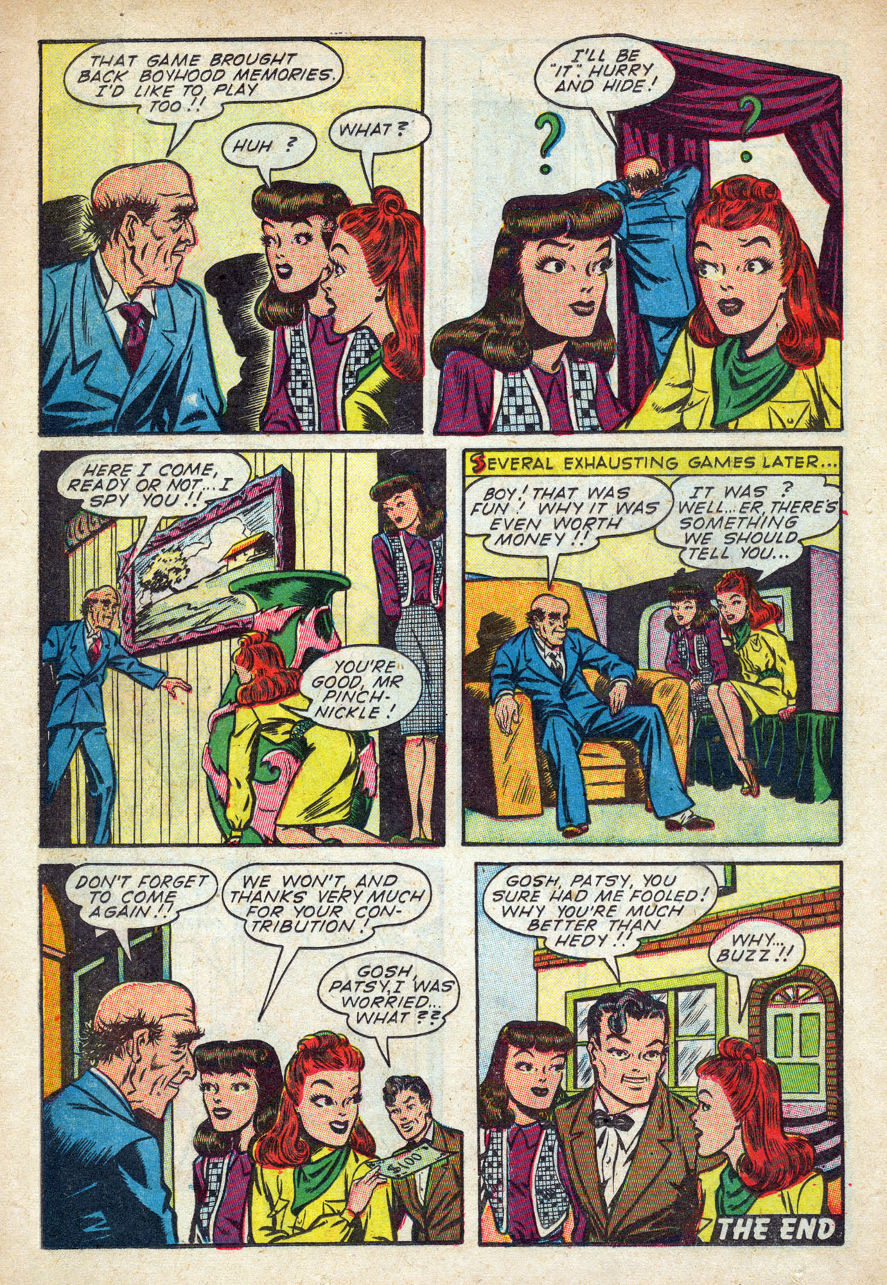 Read online Patsy Walker comic -  Issue #6 - 34