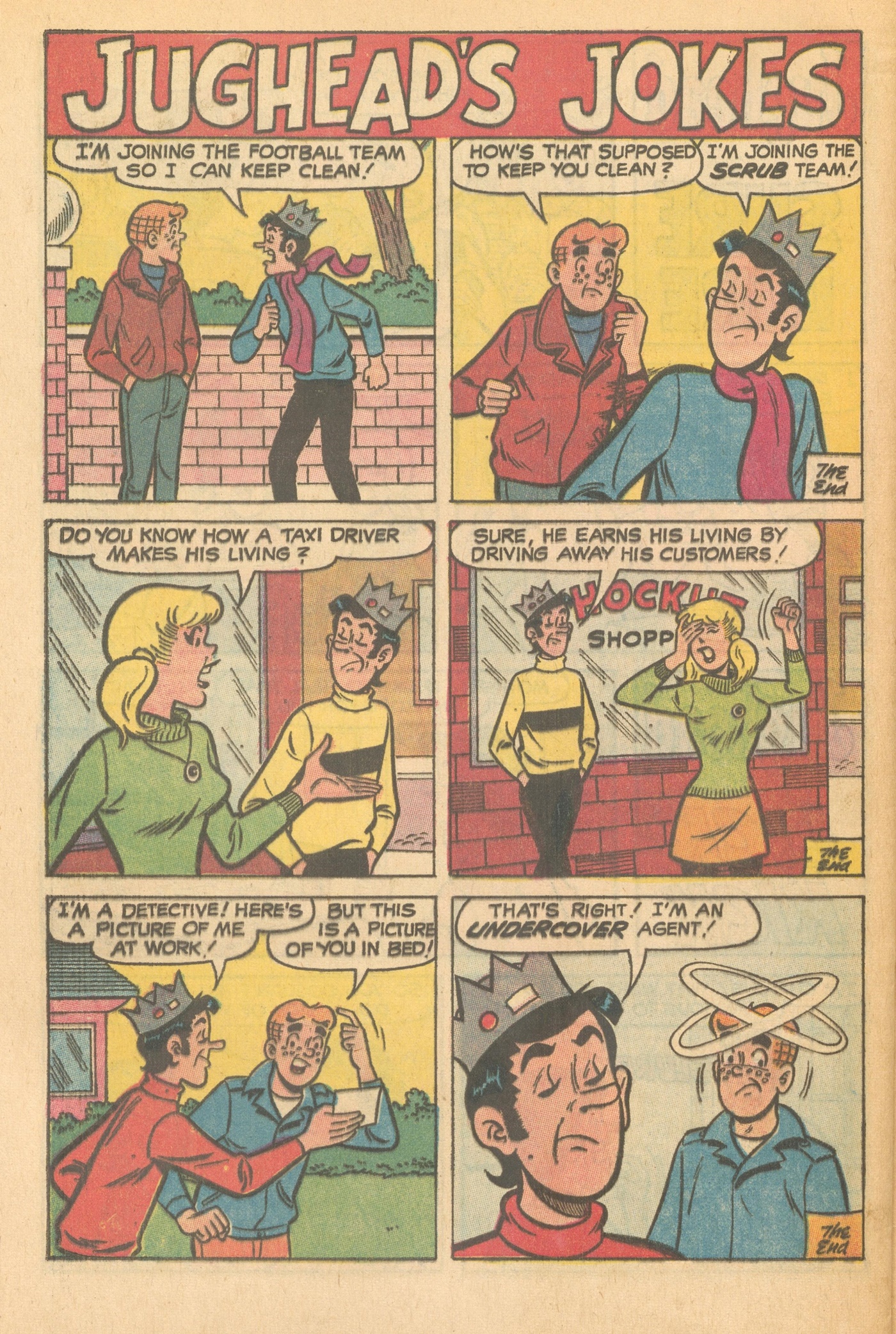 Read online Jughead's Jokes comic -  Issue #27 - 47