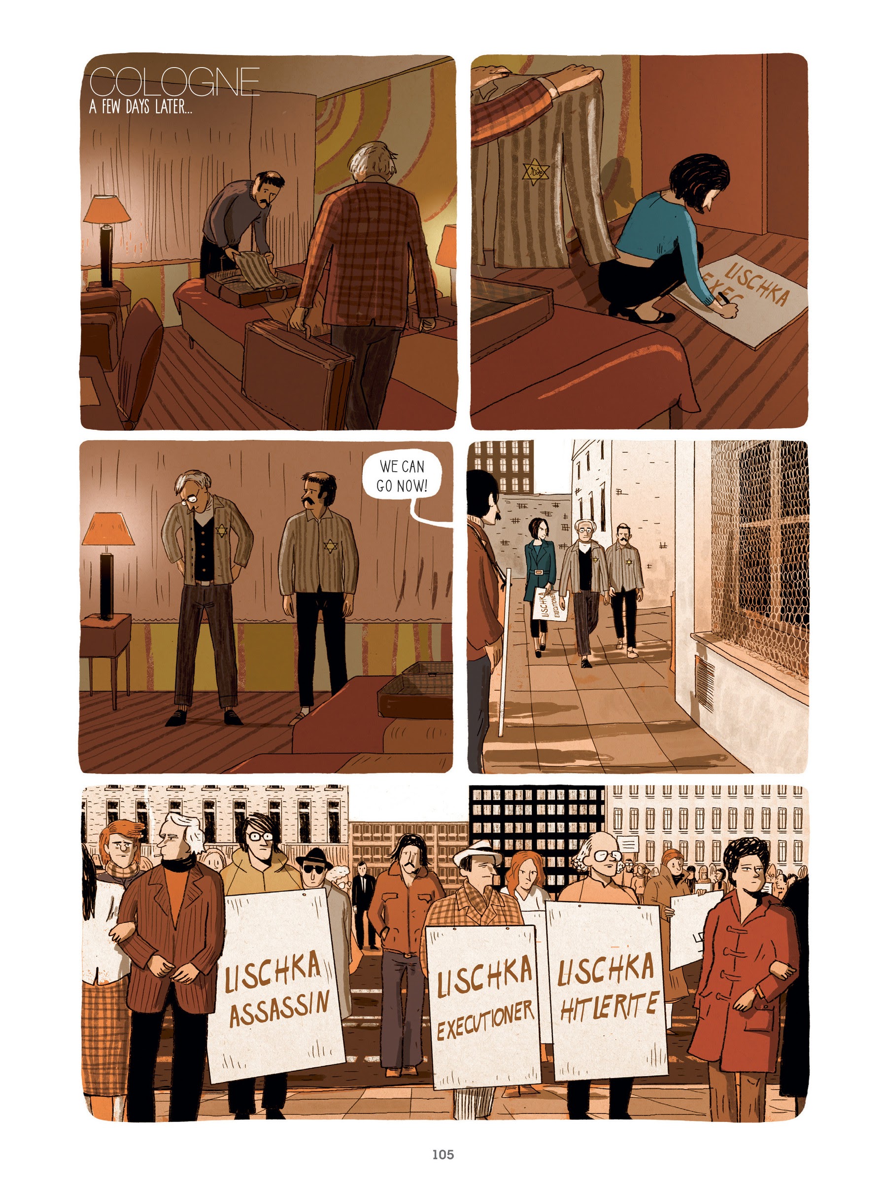 Read online For Justice: The Serge & Beate Klarsfeld Story comic -  Issue # TPB (Part 2) - 5