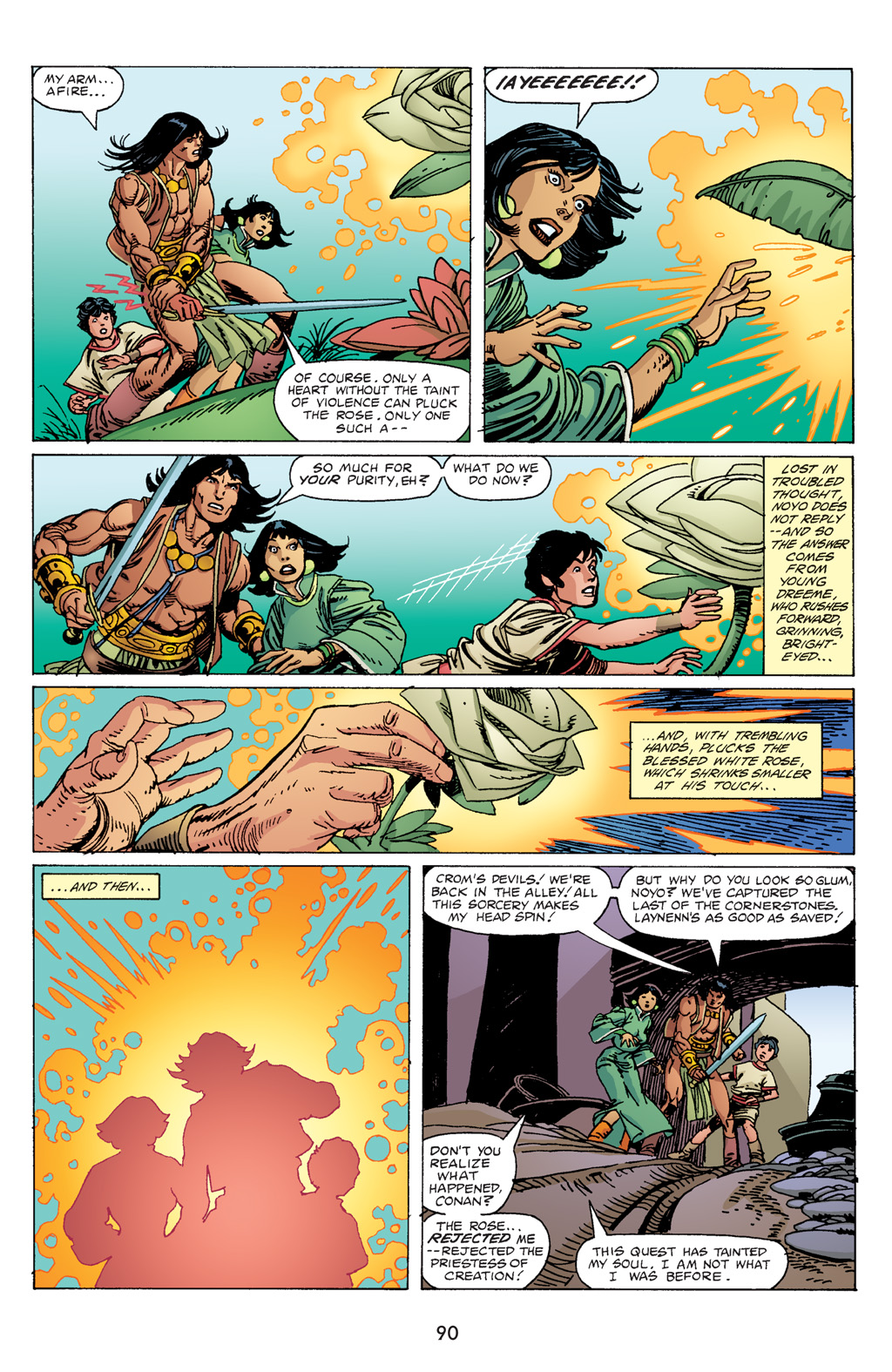 Read online The Chronicles of Conan comic -  Issue # TPB 17 (Part 1) - 90
