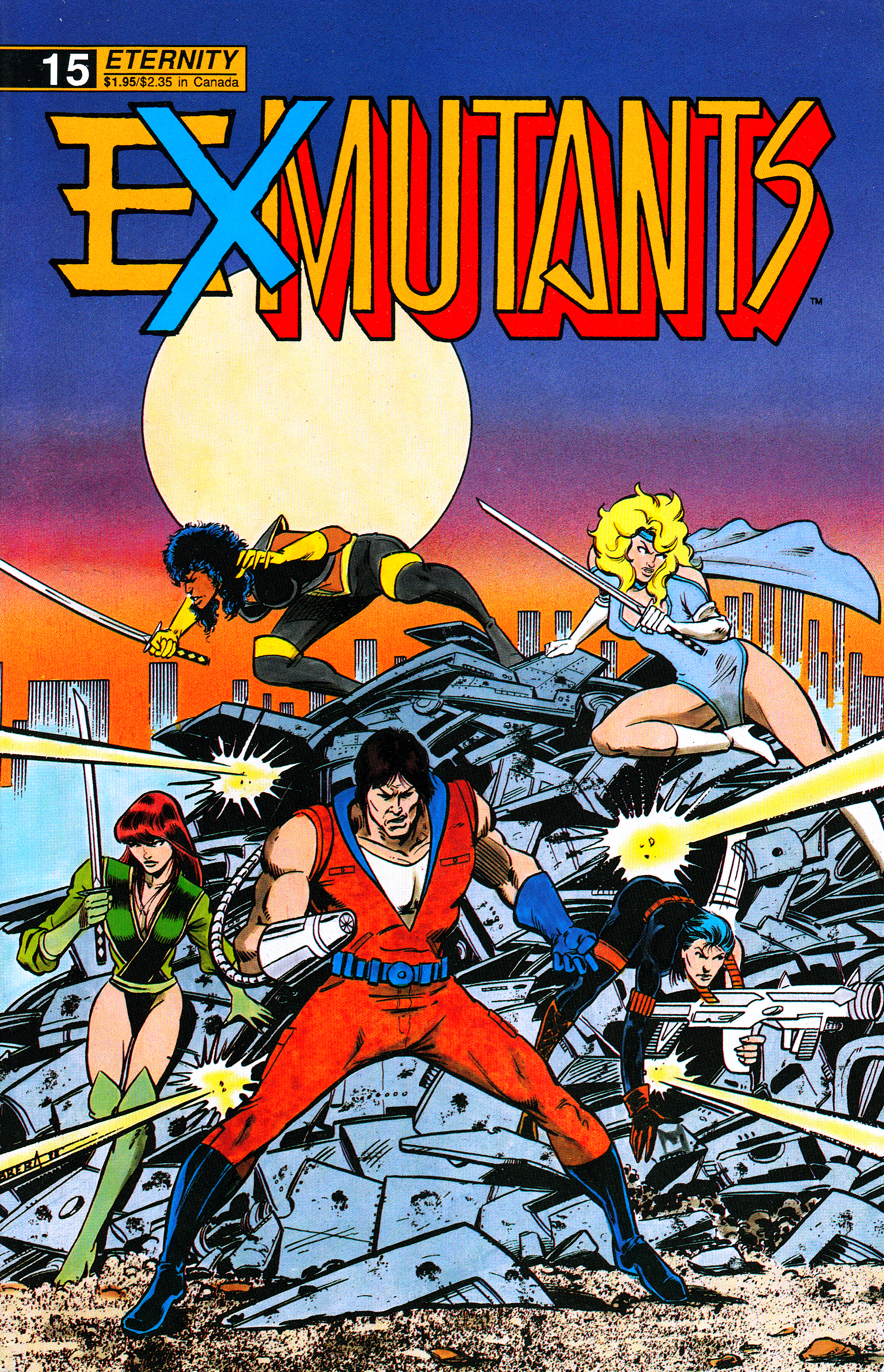 Read online Ex-Mutants: The Shattered Earth Chronicles comic -  Issue #15 - 1