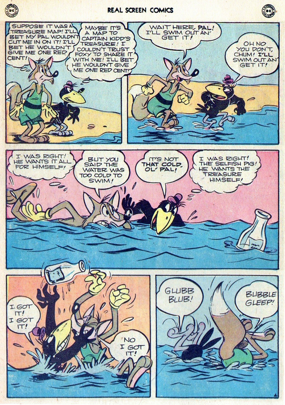 Read online Real Screen Comics comic -  Issue #25 - 26