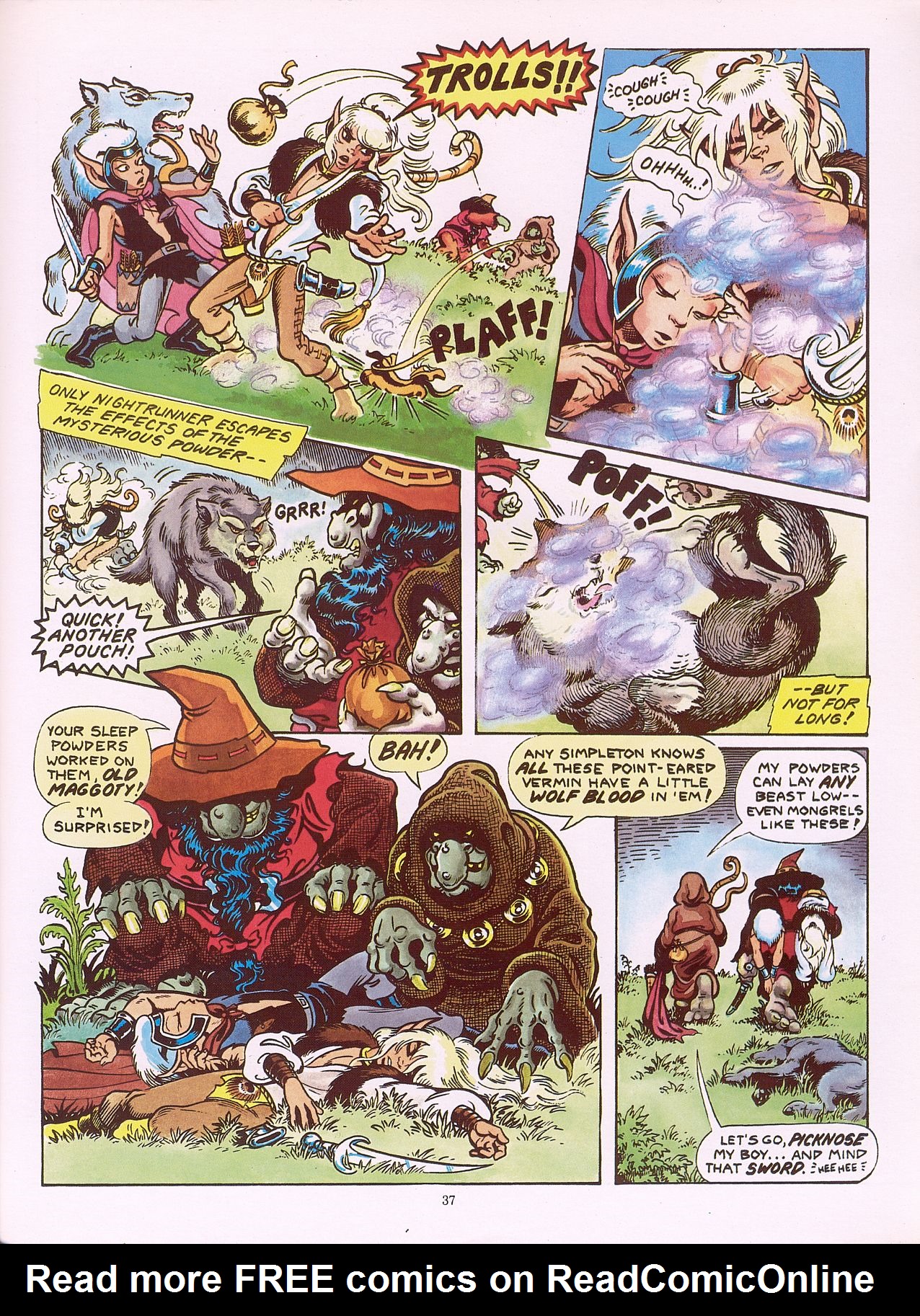 Read online ElfQuest (Starblaze Edition) comic -  Issue # TPB 2 - 47