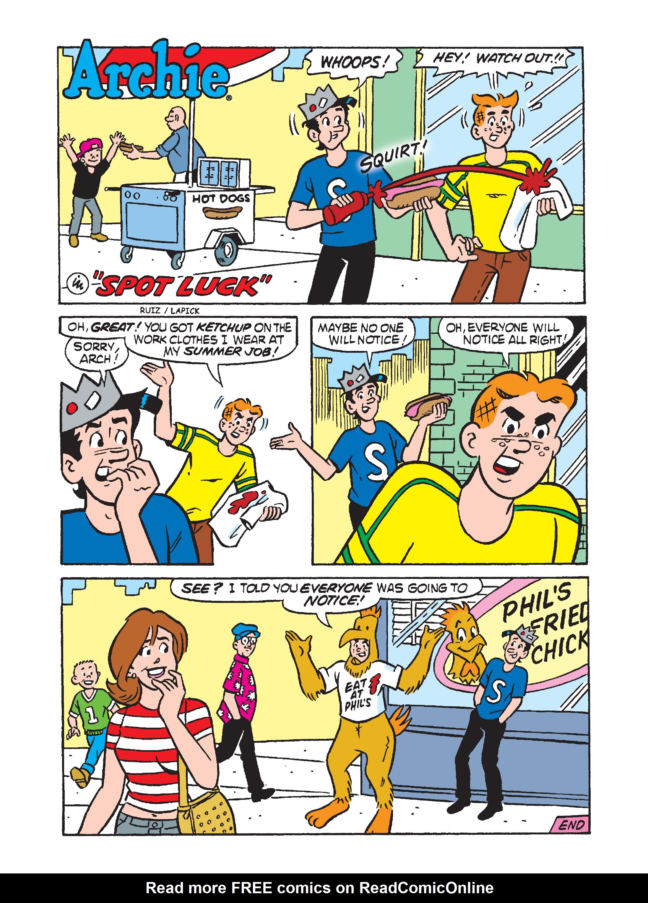 Read online Archie's Double Digest Magazine comic -  Issue #251 - 142