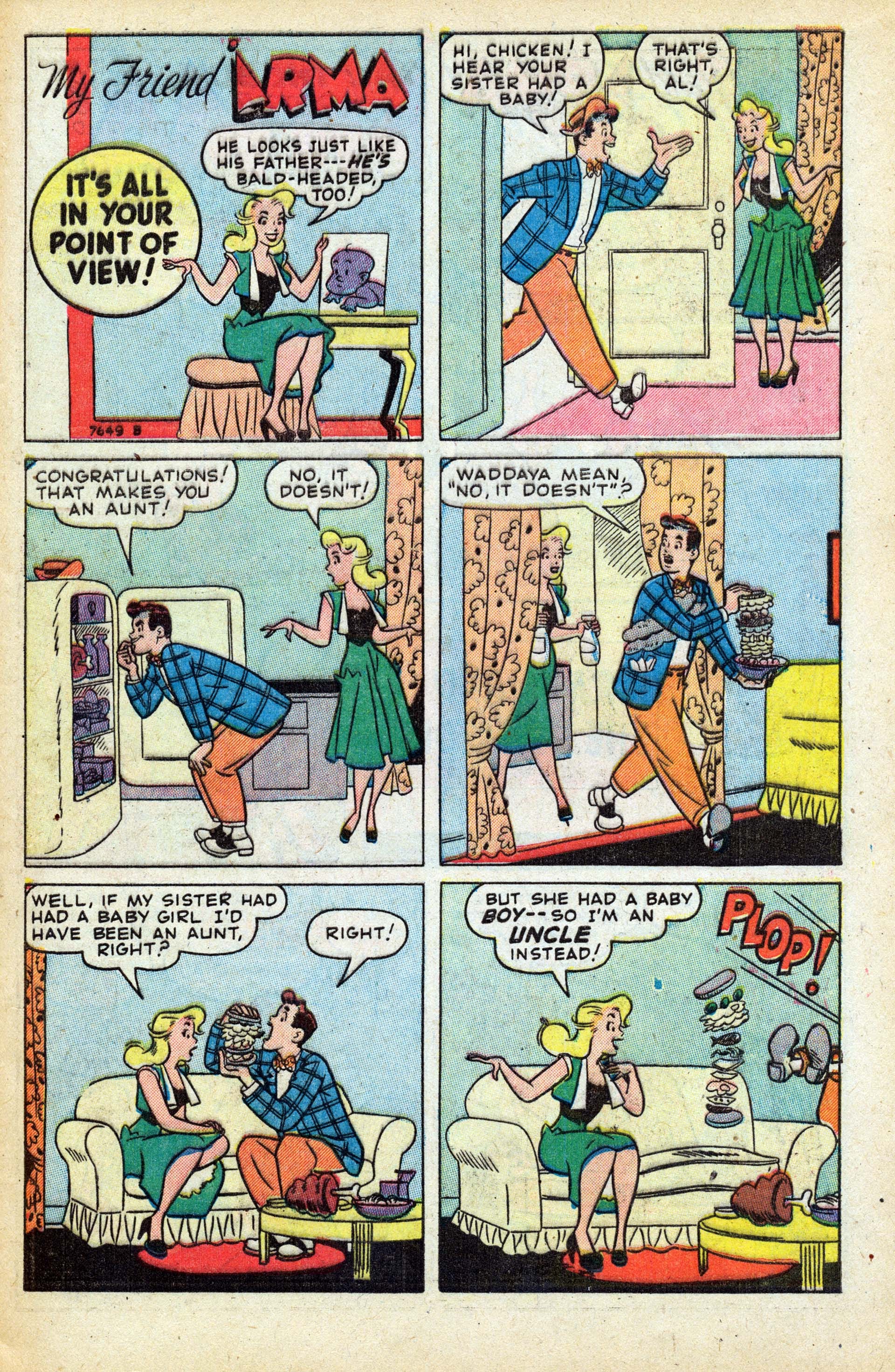 Read online My Friend Irma comic -  Issue #6 - 11