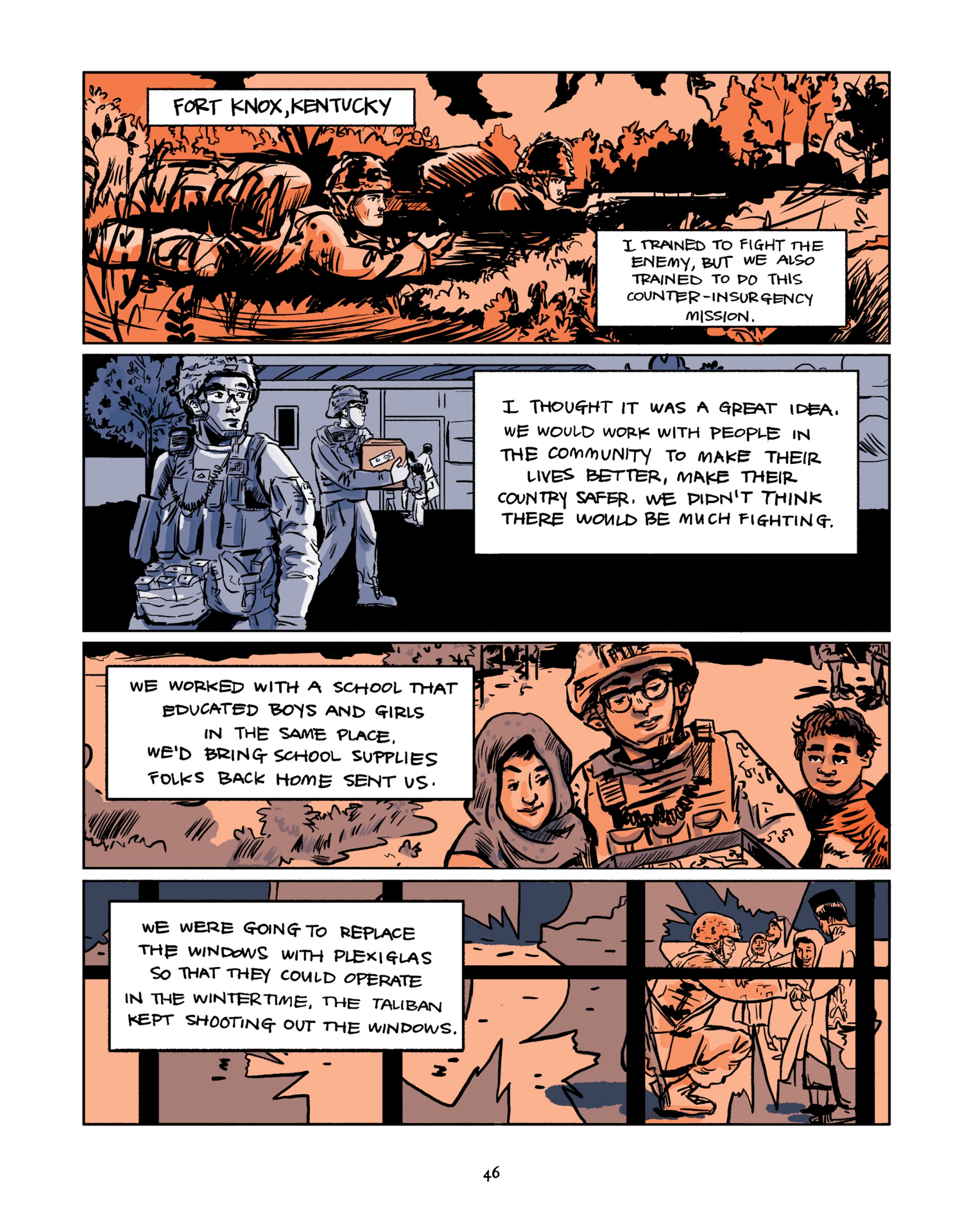Read online Invisible Wounds: Graphic Journalism by Jess Ruliffson comic -  Issue # TPB (Part 1) - 53