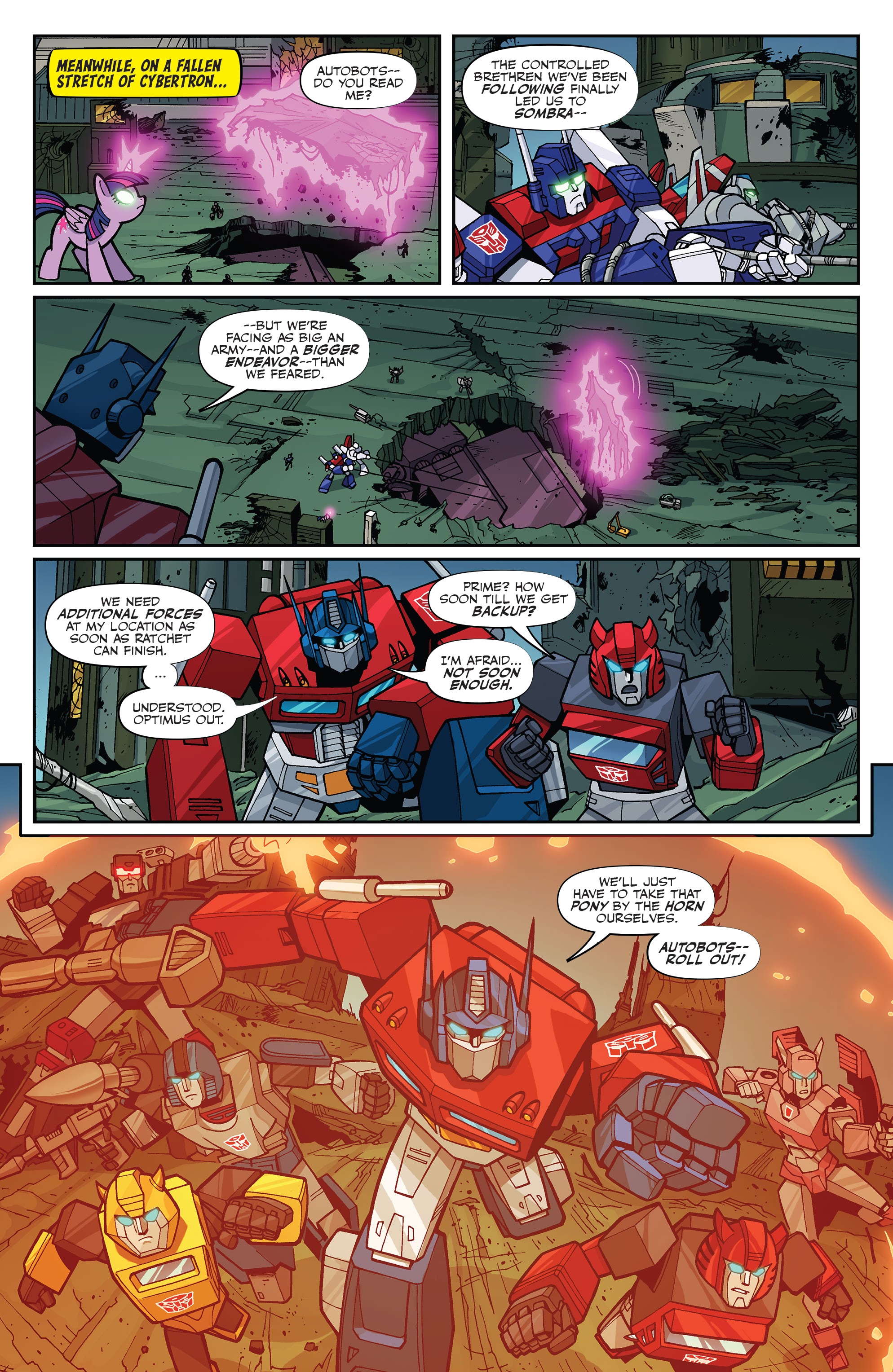Read online My Little Pony/Transformers II comic -  Issue #4 - 15