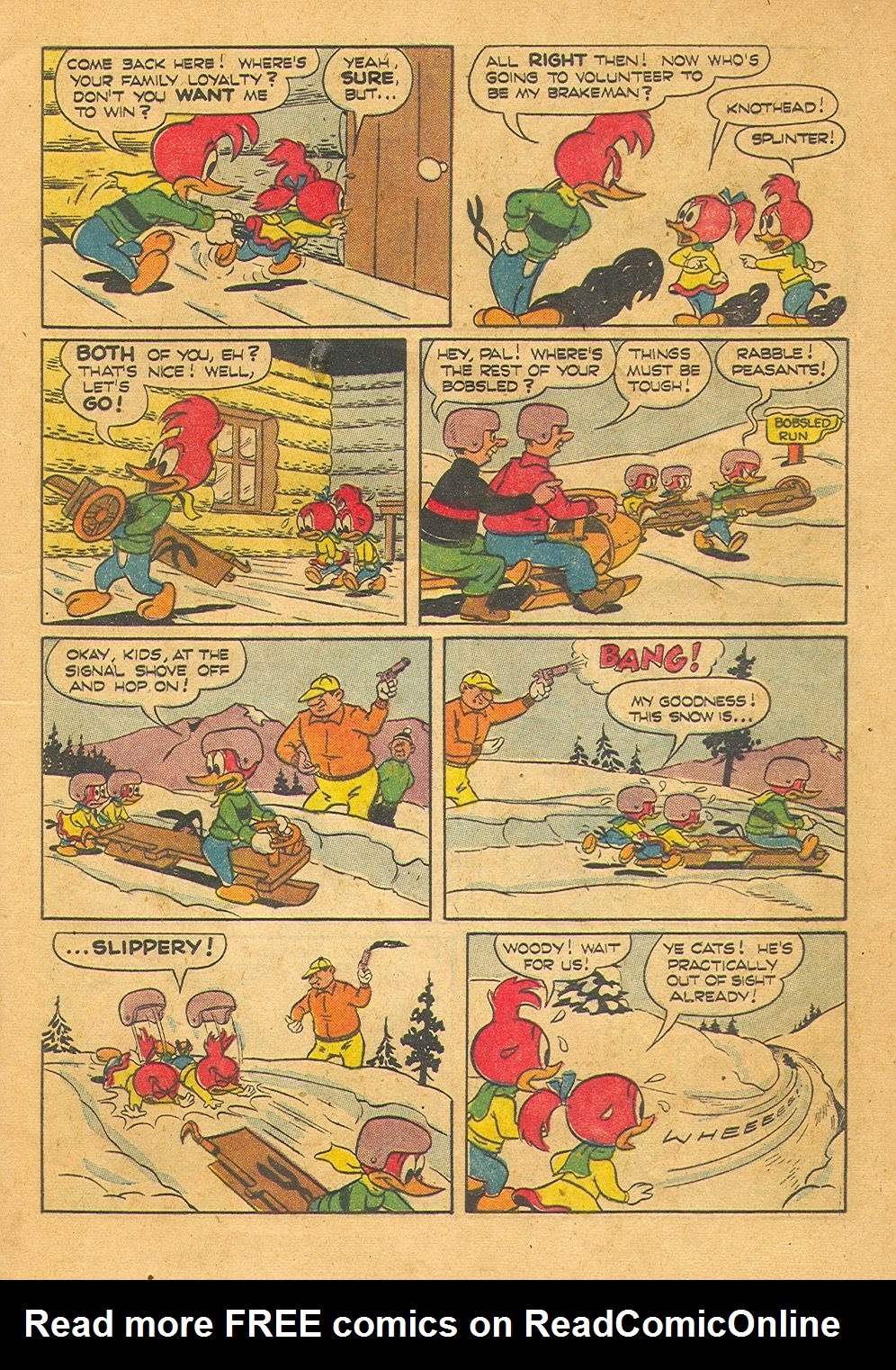 Read online Walter Lantz Woody Woodpecker (1952) comic -  Issue #28 - 9