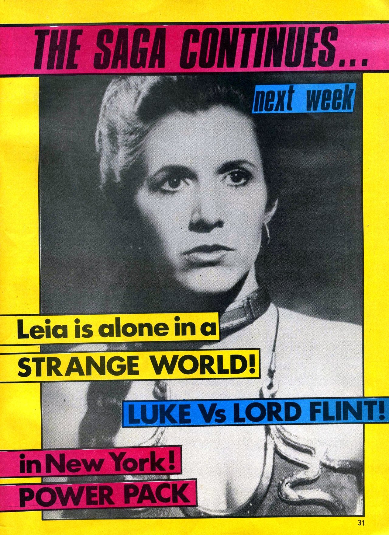 Read online Return of the Jedi comic -  Issue #87 - 31