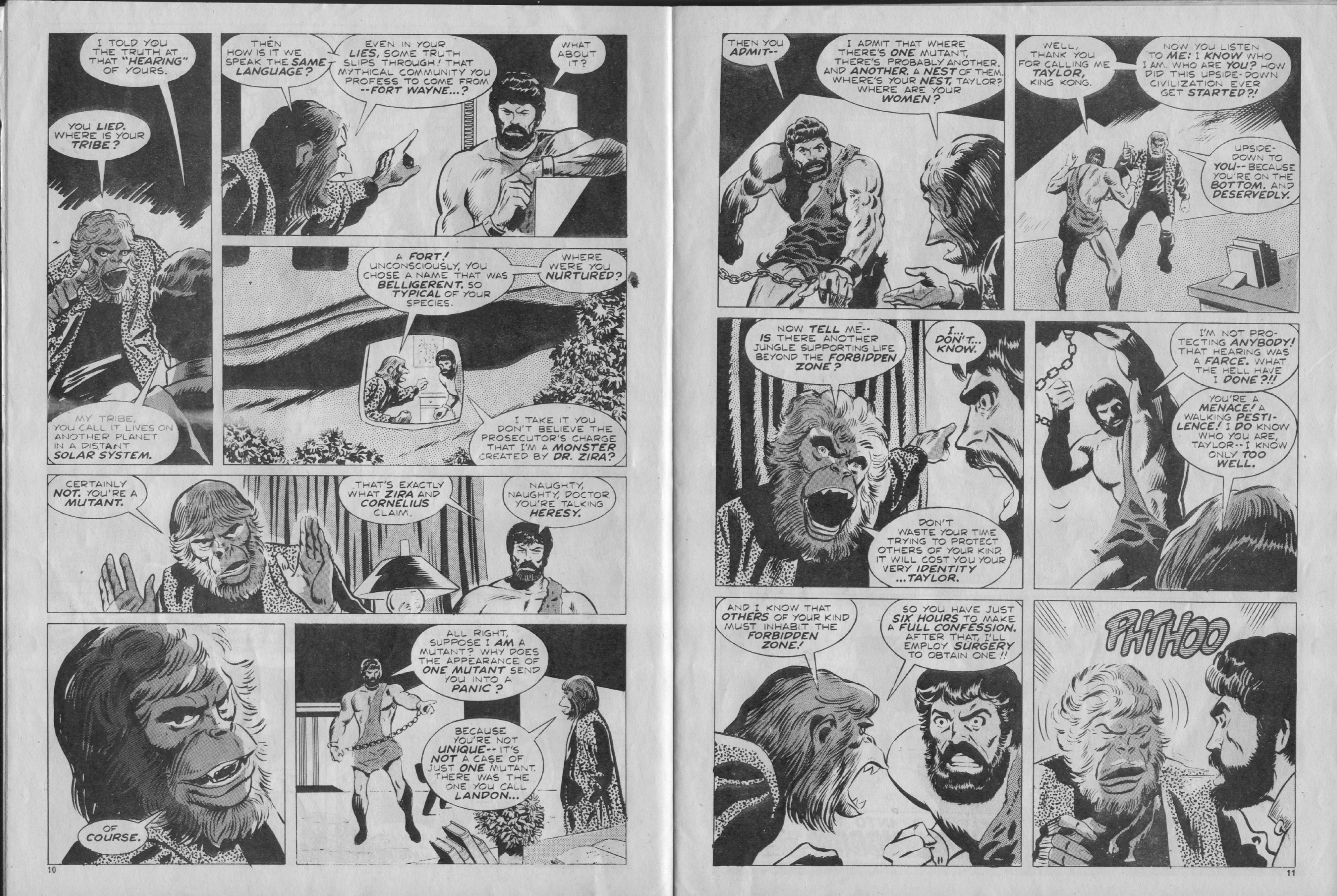 Read online Planet of the Apes (1974) comic -  Issue #7 - 6