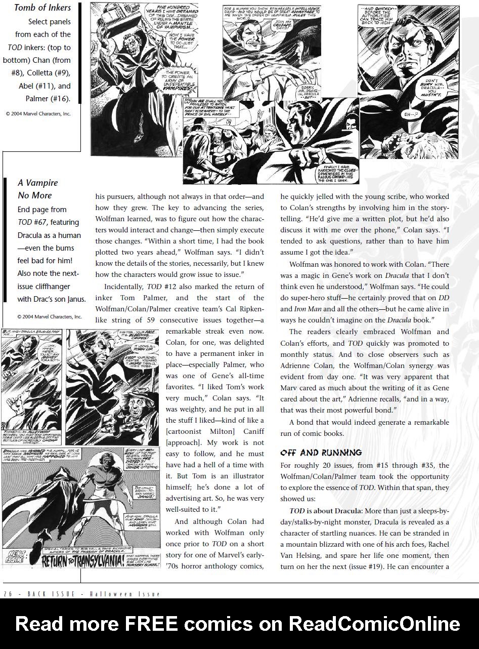 Read online Back Issue comic -  Issue #6 - 27