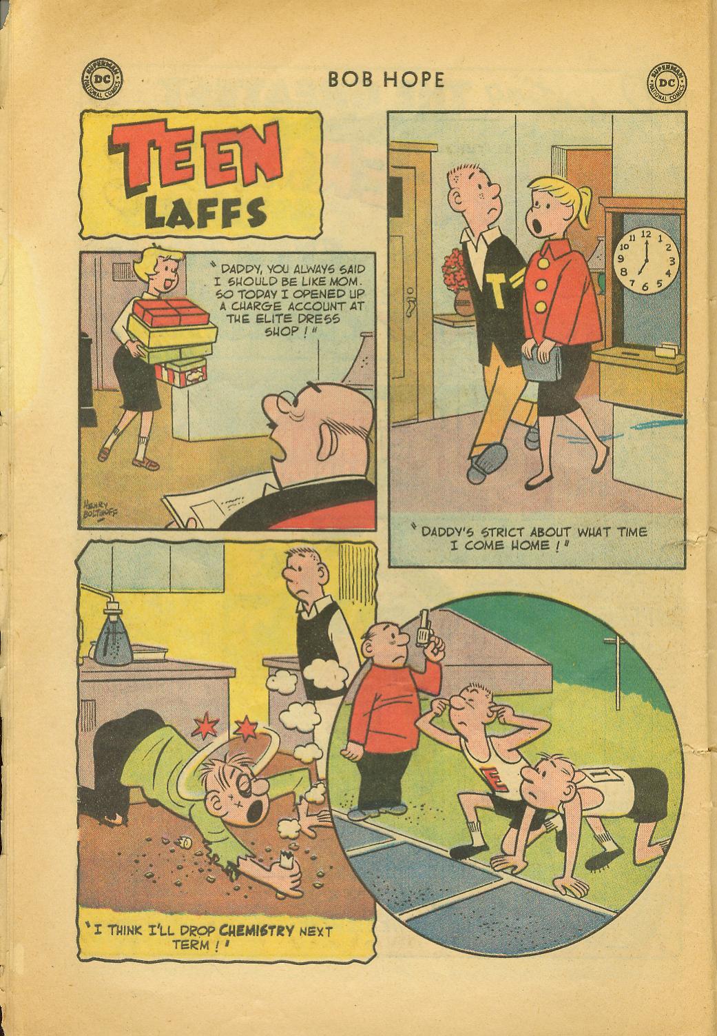Read online The Adventures of Bob Hope comic -  Issue #64 - 12