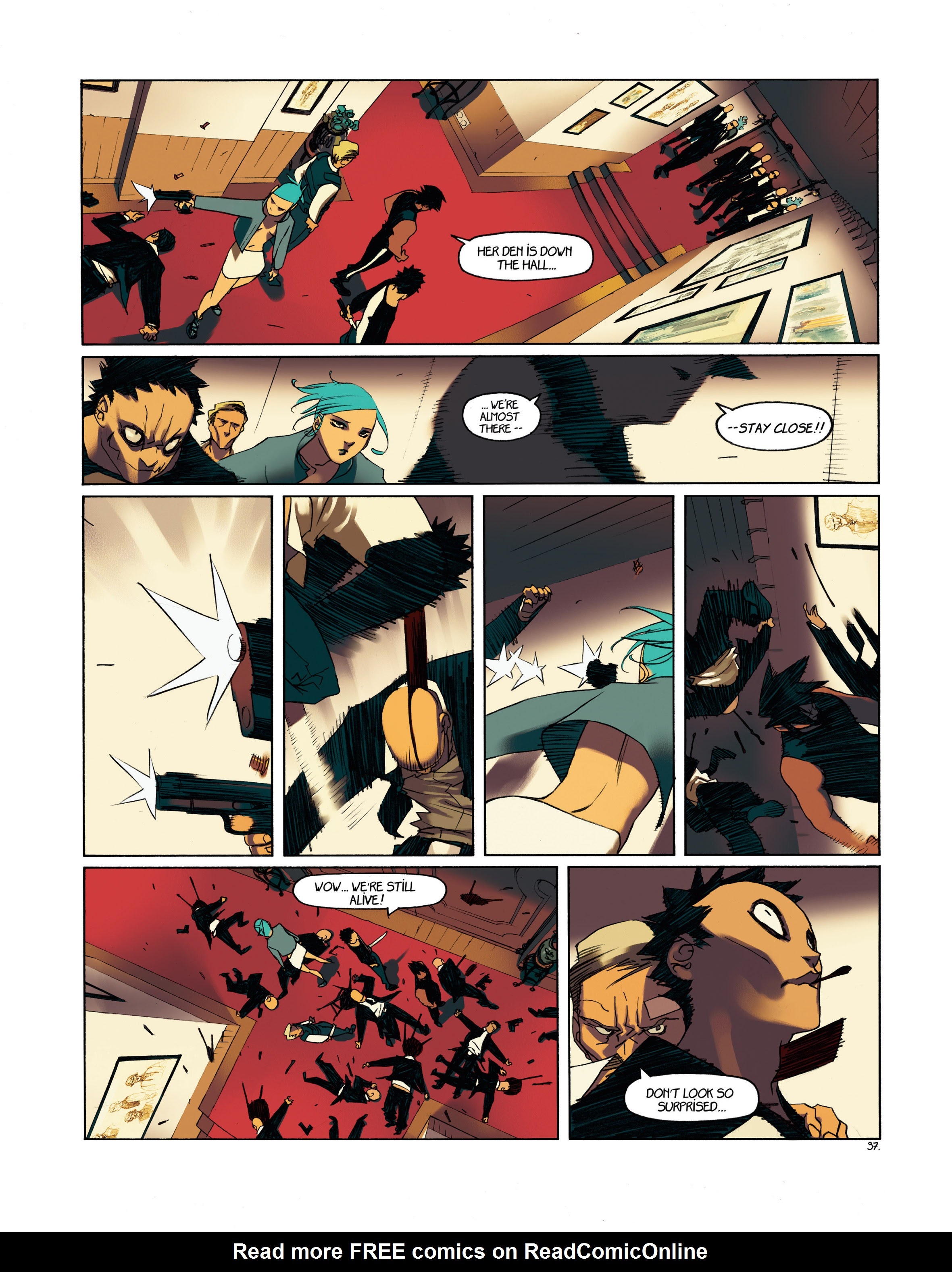 Read online Naja comic -  Issue #10 - 14