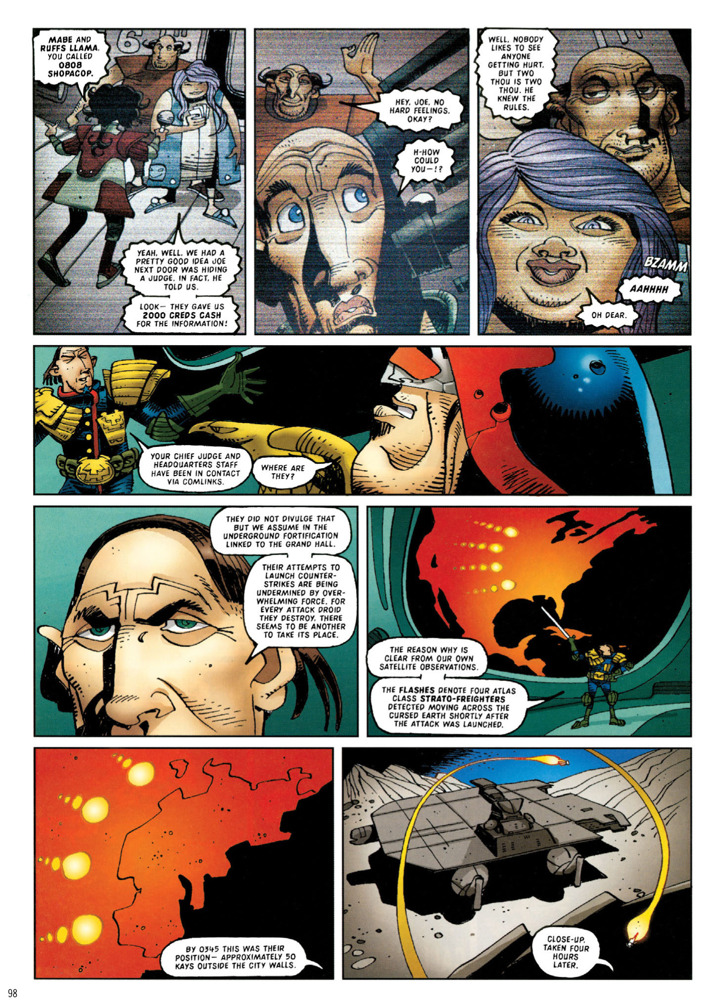 Read online Judge Dredd: The Complete Case Files comic -  Issue # TPB 30 - 100