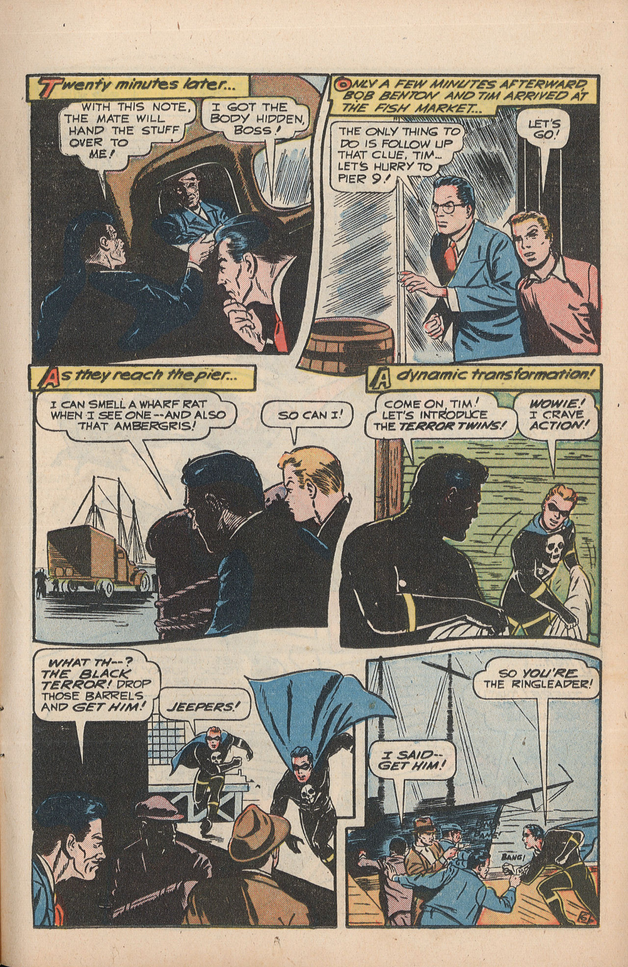 Read online Exciting Comics comic -  Issue #58 - 16