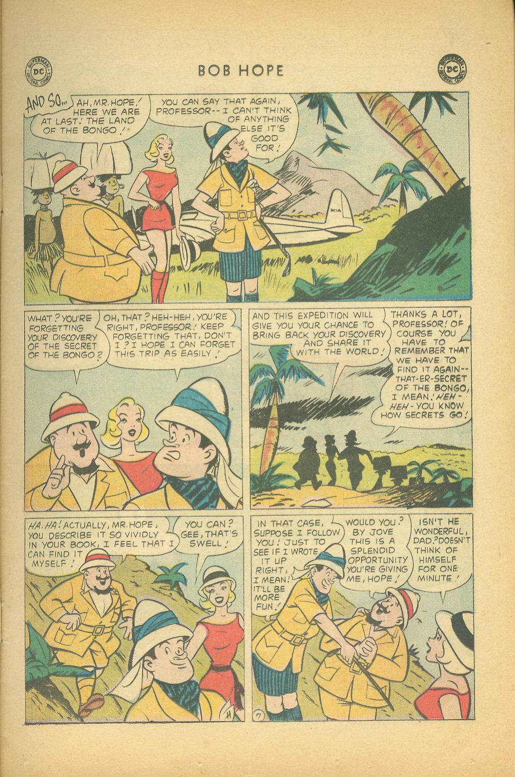 Read online The Adventures of Bob Hope comic -  Issue #55 - 9