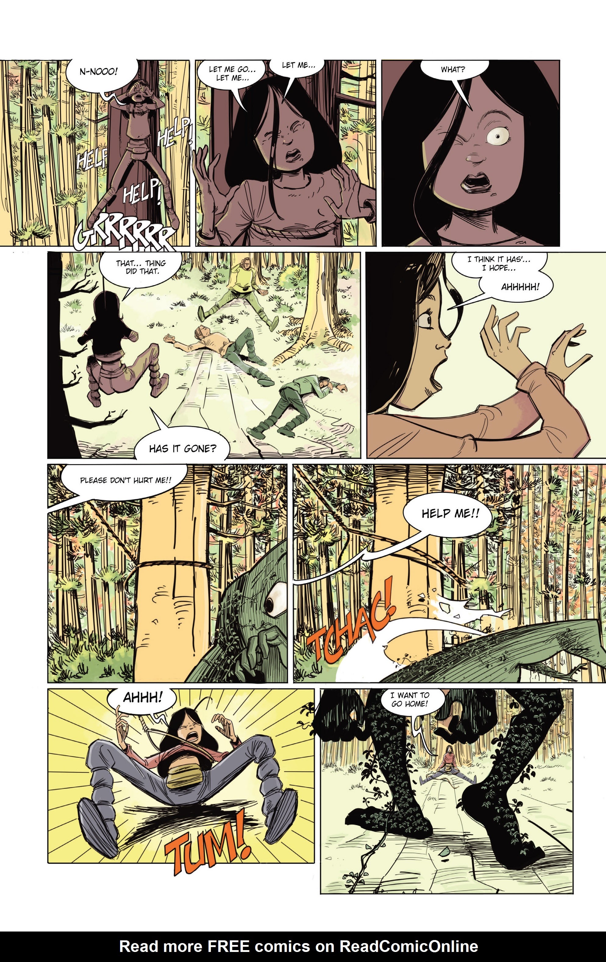 Read online Claire and the Dragons comic -  Issue #1 - 8