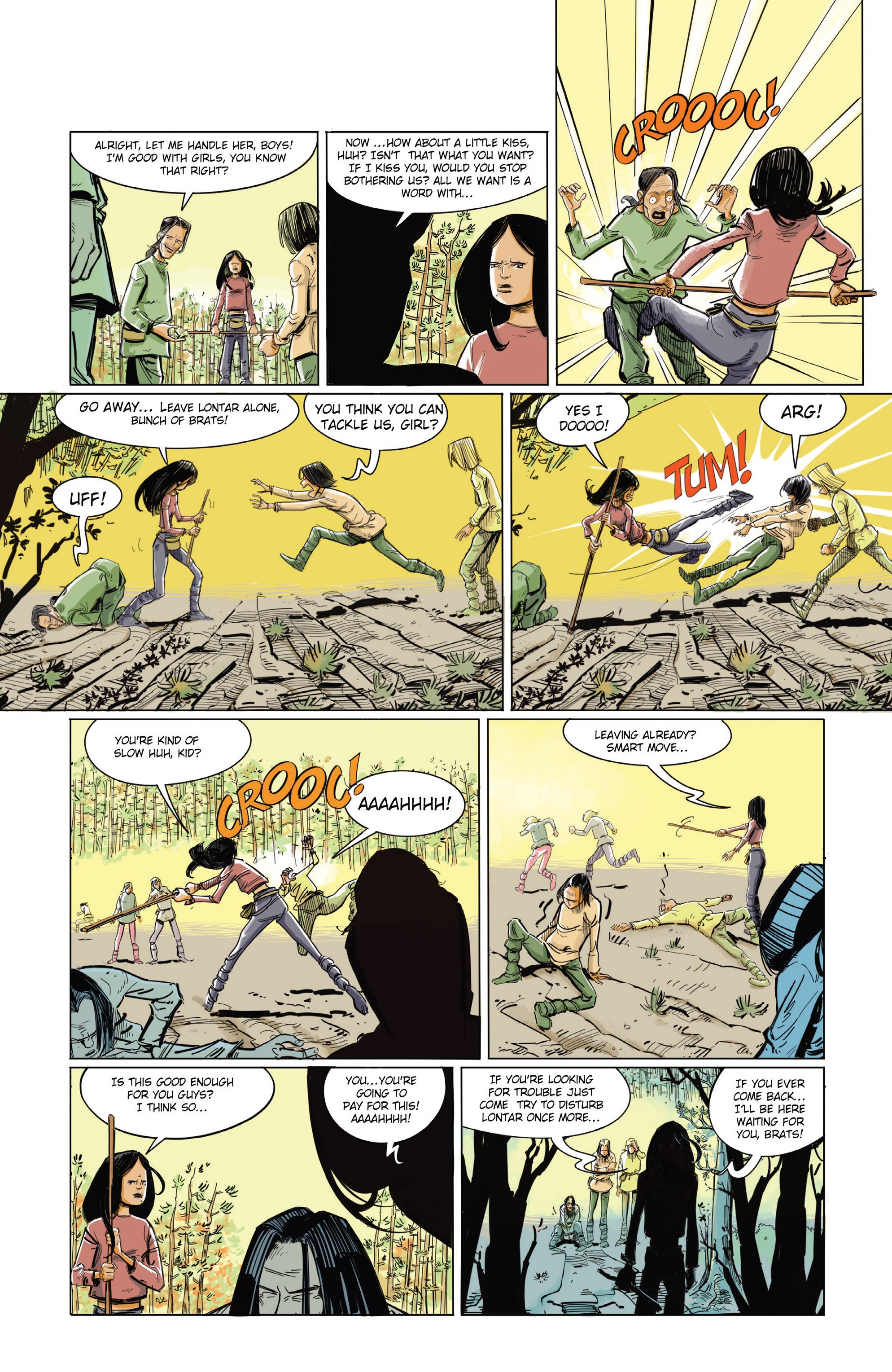 Read online Claire and the Dragons comic -  Issue #1 - 5