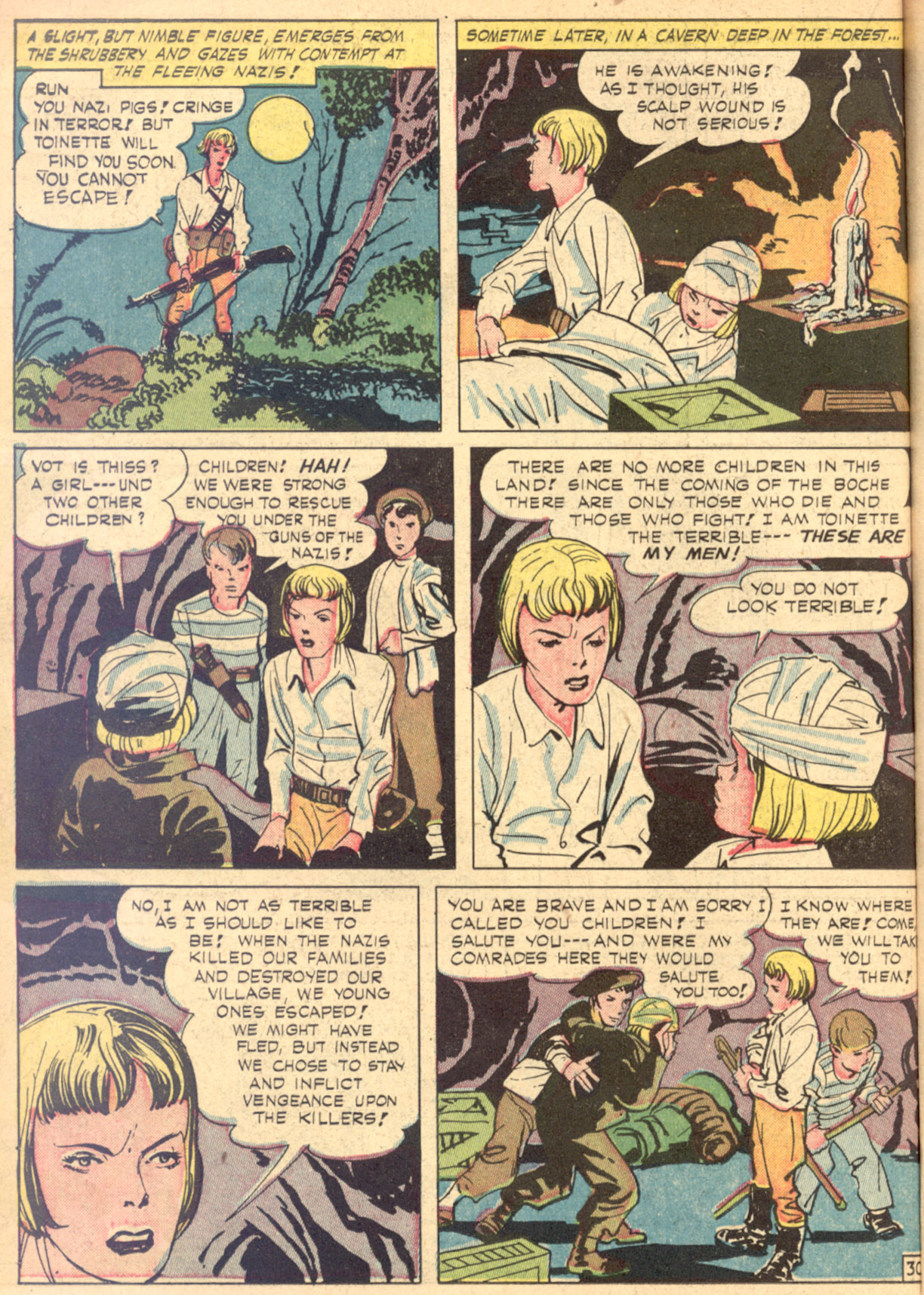 Read online Boy Commandos comic -  Issue #4 - 32