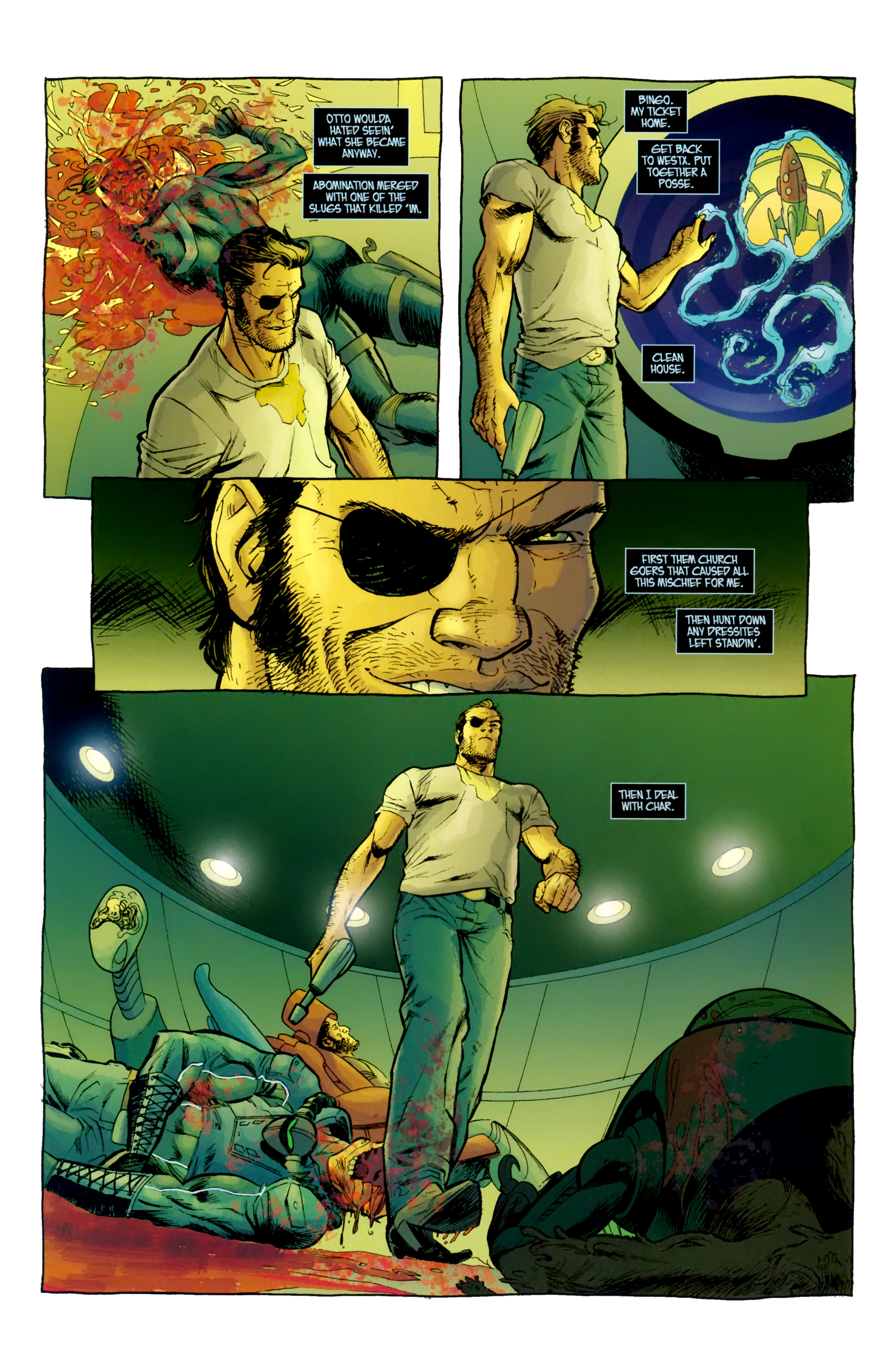 Read online Fear Agent comic -  Issue #28 - 22