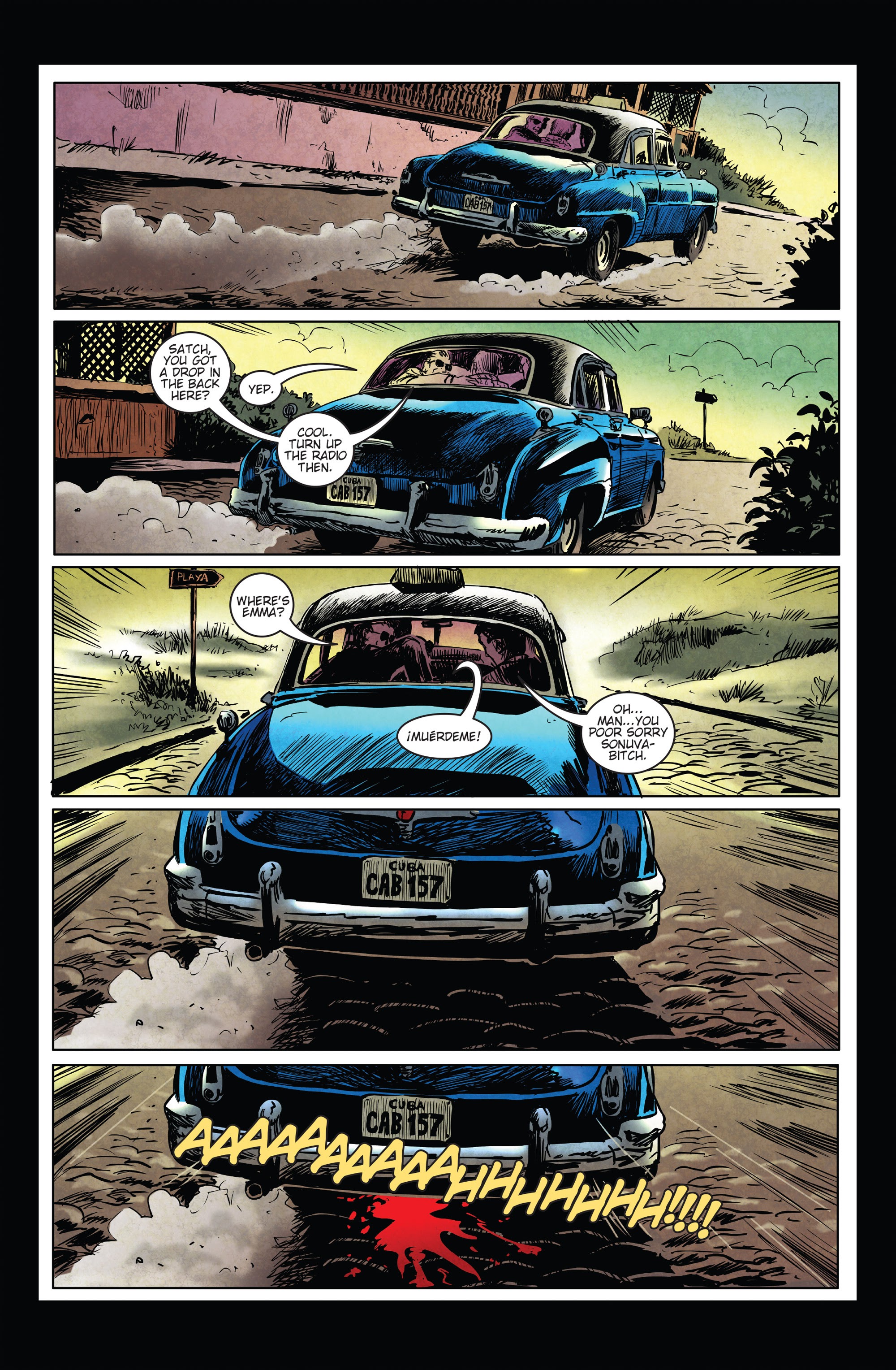 Read online Left On Mission comic -  Issue #1 - 16