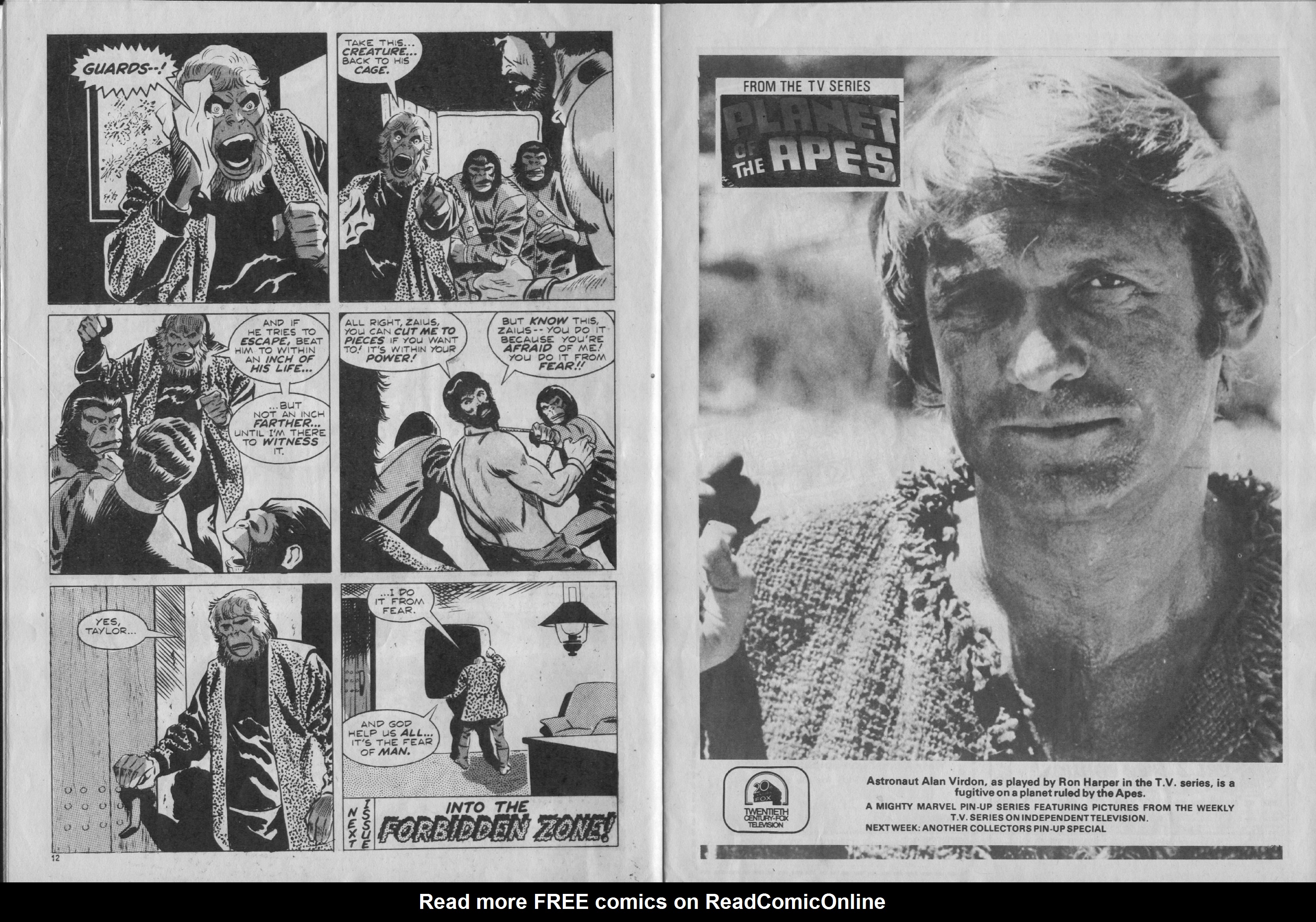 Read online Planet of the Apes (1974) comic -  Issue #7 - 7
