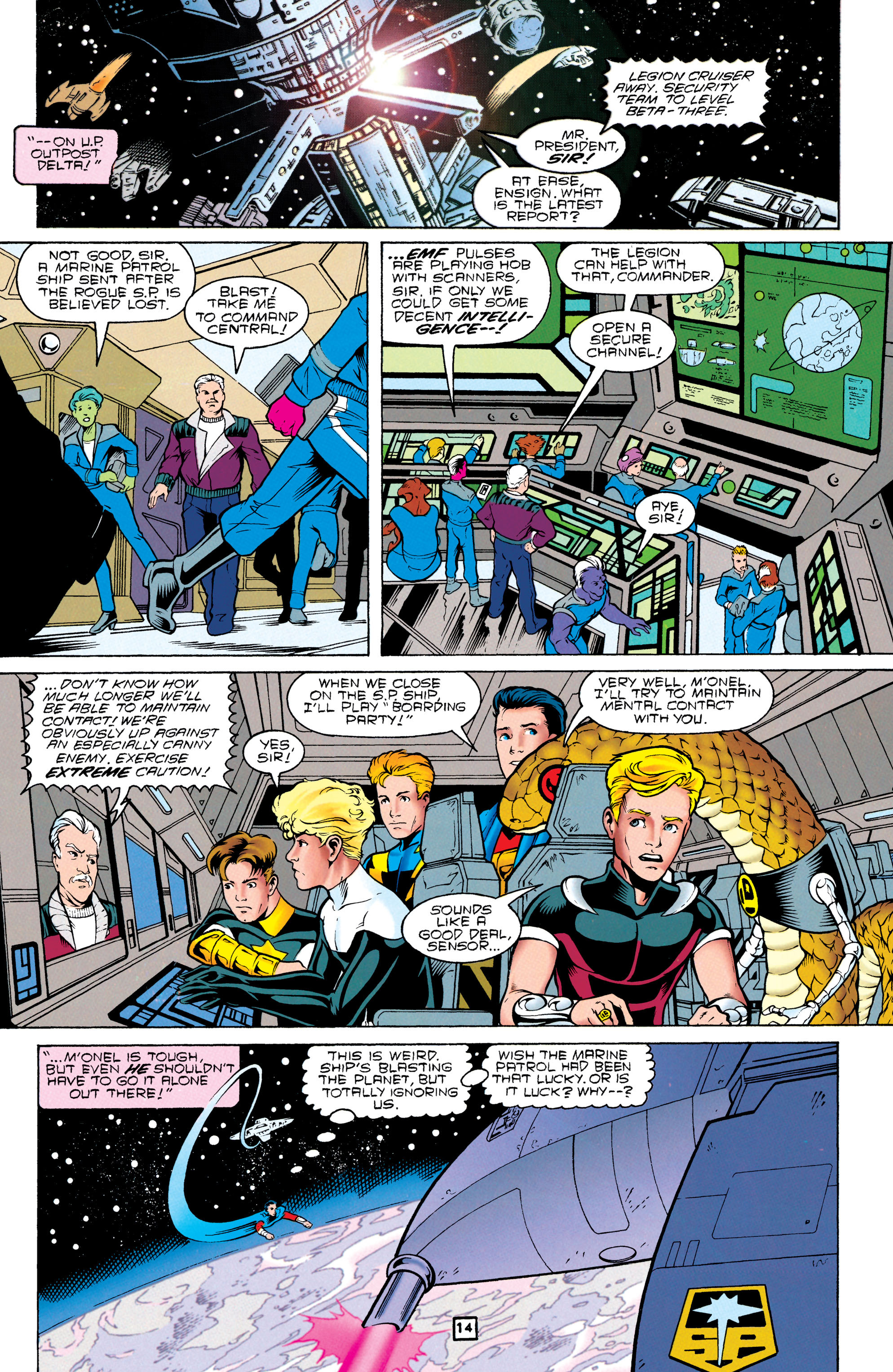Read online Legionnaires comic -  Issue #48 - 14