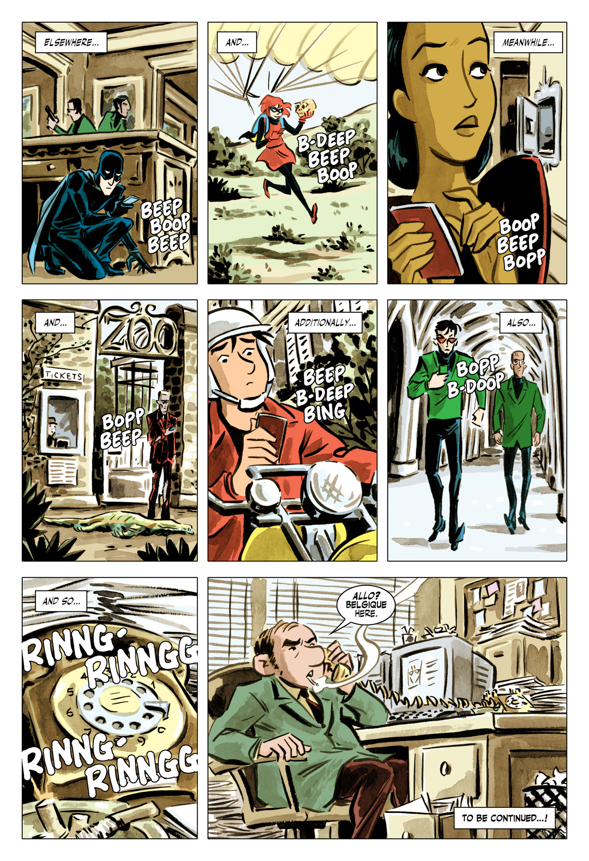 Read online Bandette (2012) comic -  Issue #7 - 20