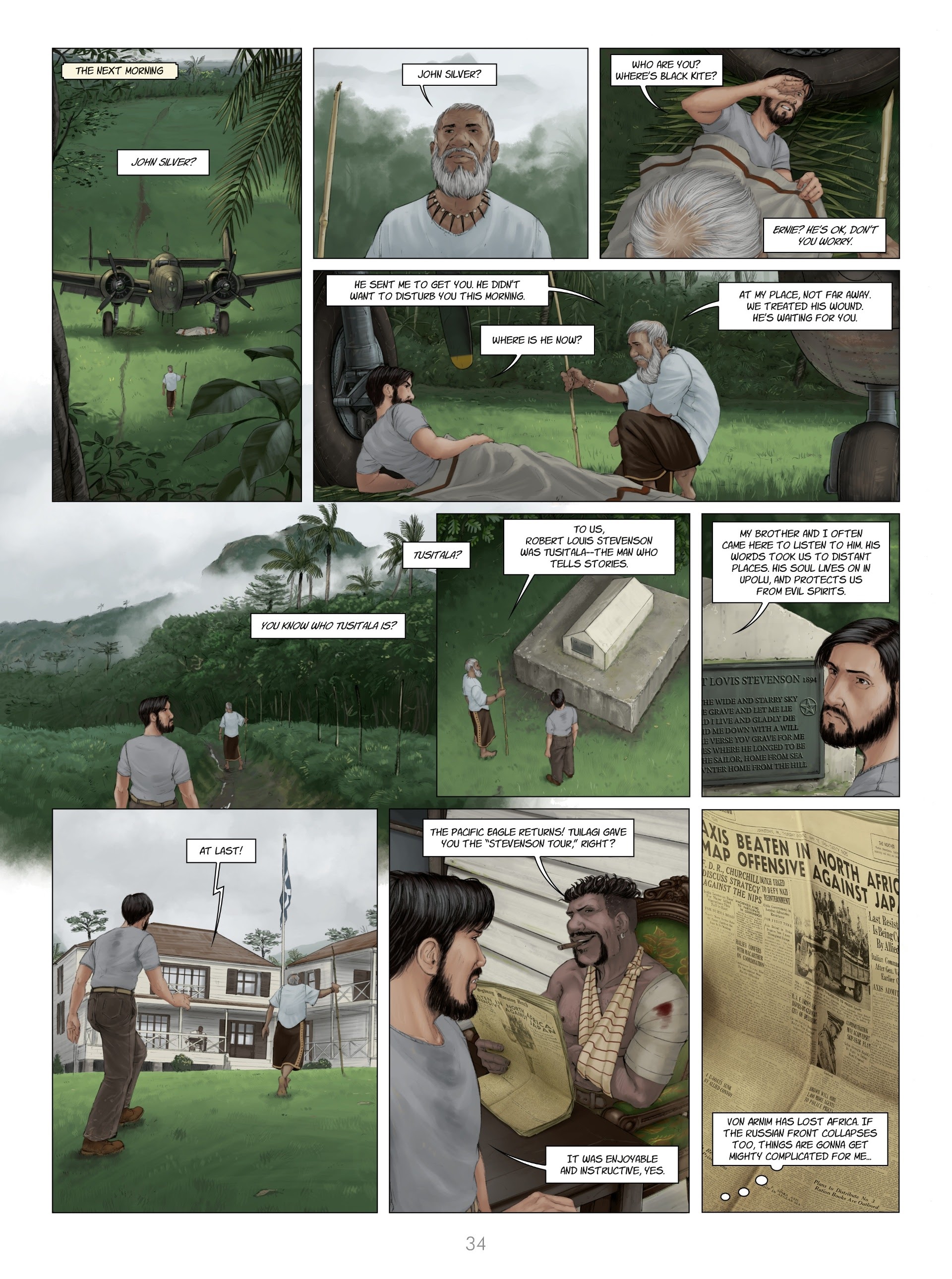 Read online Wings of War Eagle comic -  Issue #3 - 36