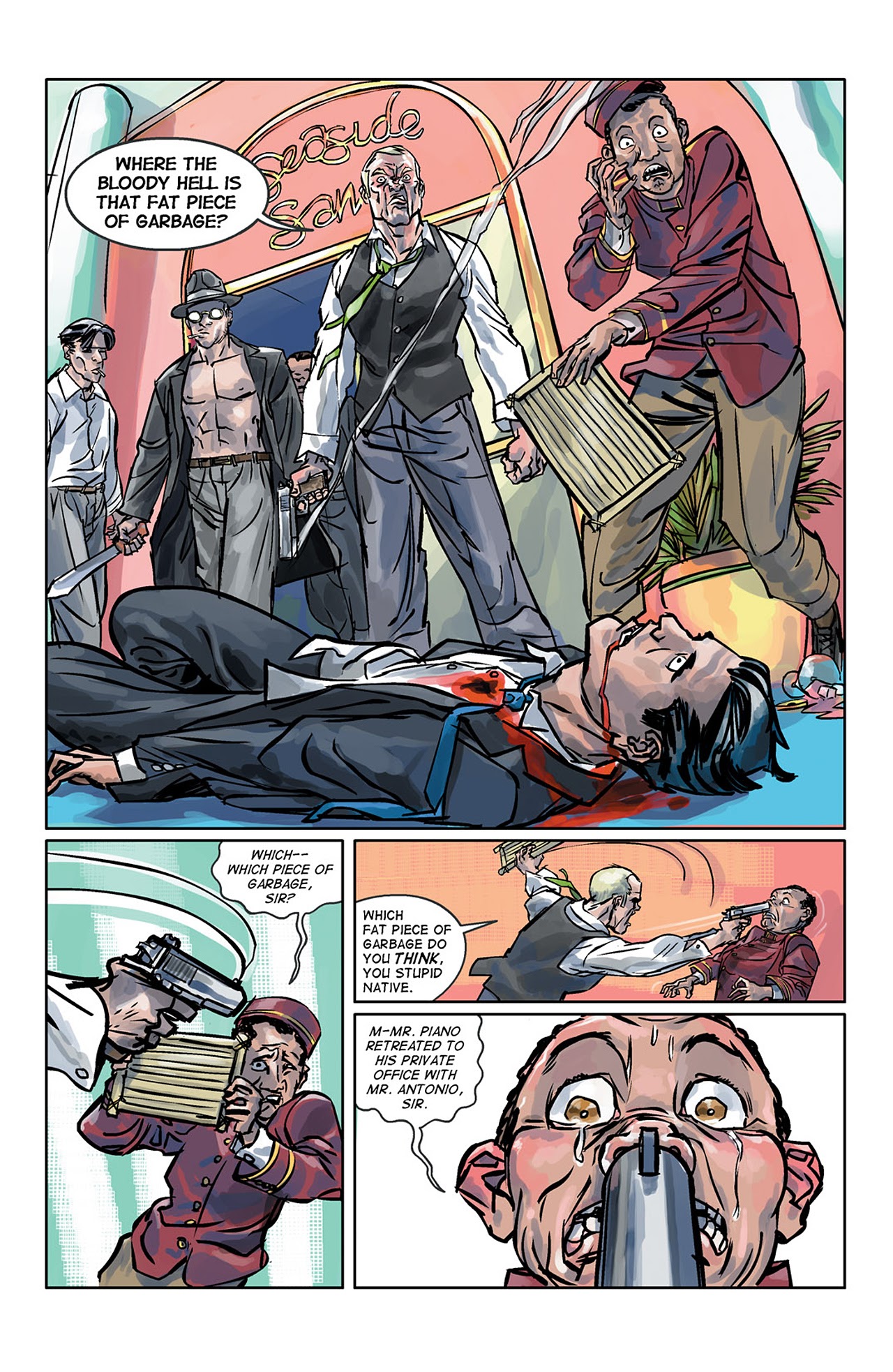 Read online Hawaiian Dick: The Last Resort comic -  Issue #4 - 13