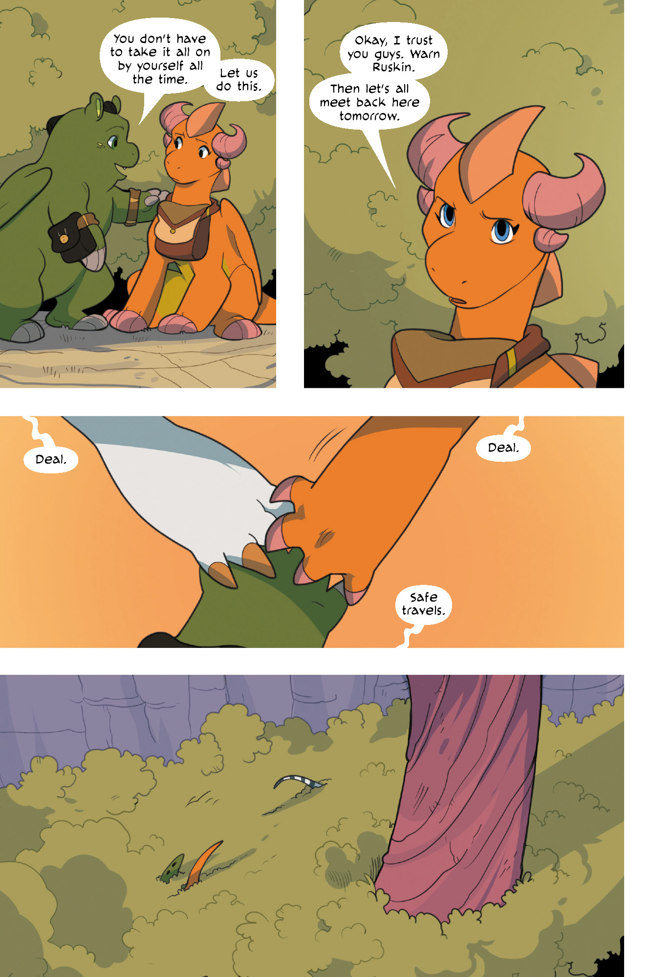 Read online Dragon Kingdom of Wrenly comic -  Issue # TBP 7 - 36
