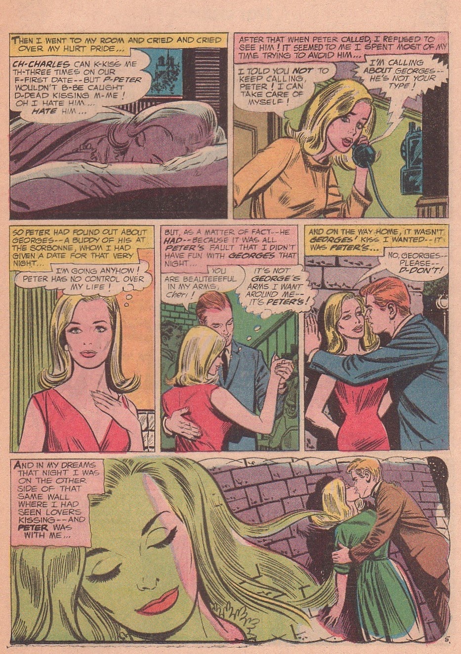 Read online Young Love (1963) comic -  Issue #50 - 17