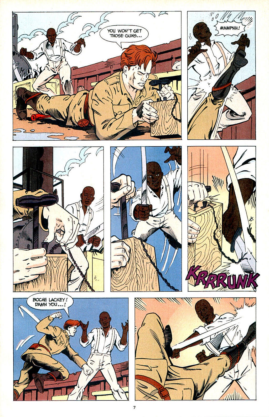 Read online Young Indiana Jones Chronicles comic -  Issue #8 - 9