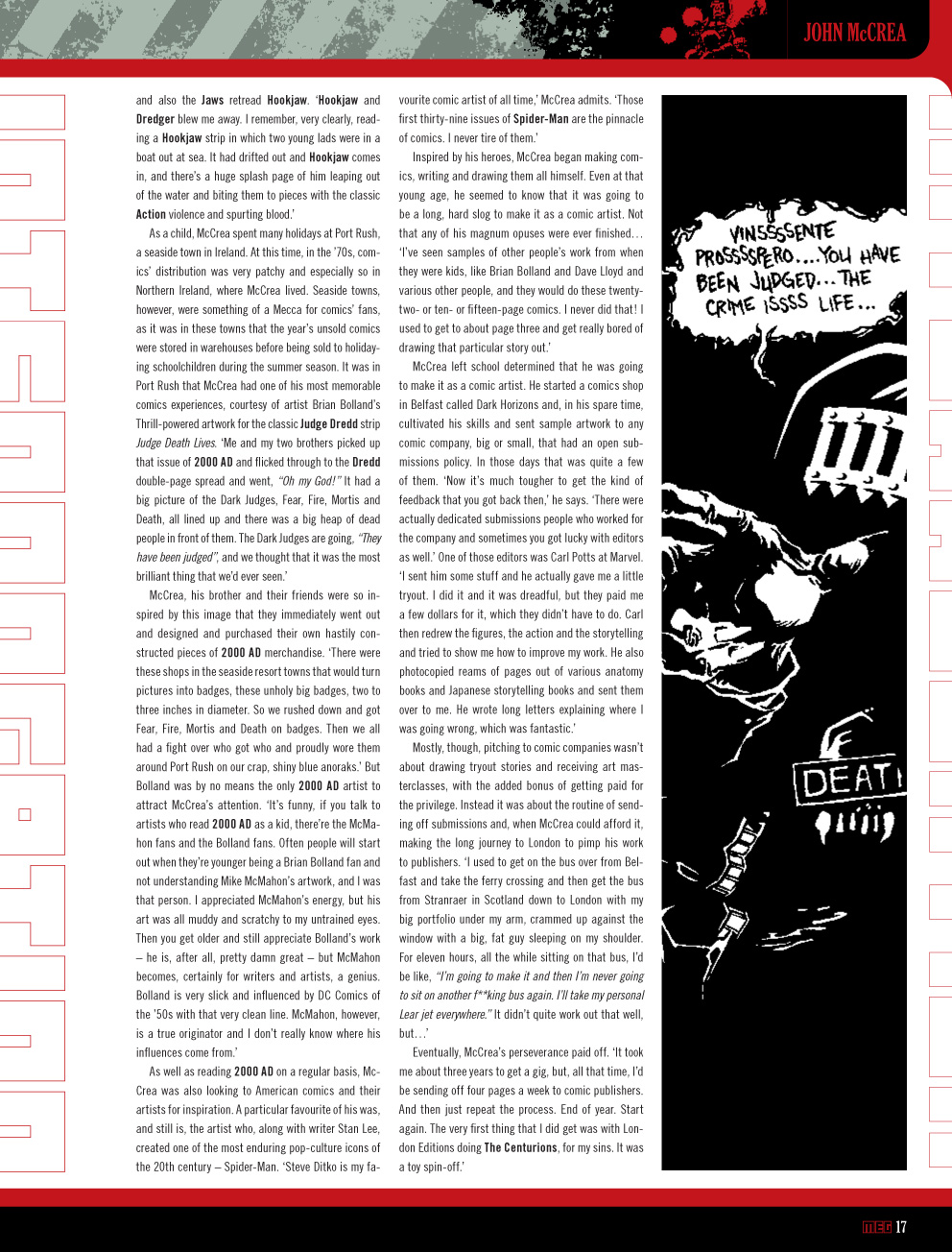 Read online Judge Dredd Megazine (Vol. 5) comic -  Issue #269 - 17