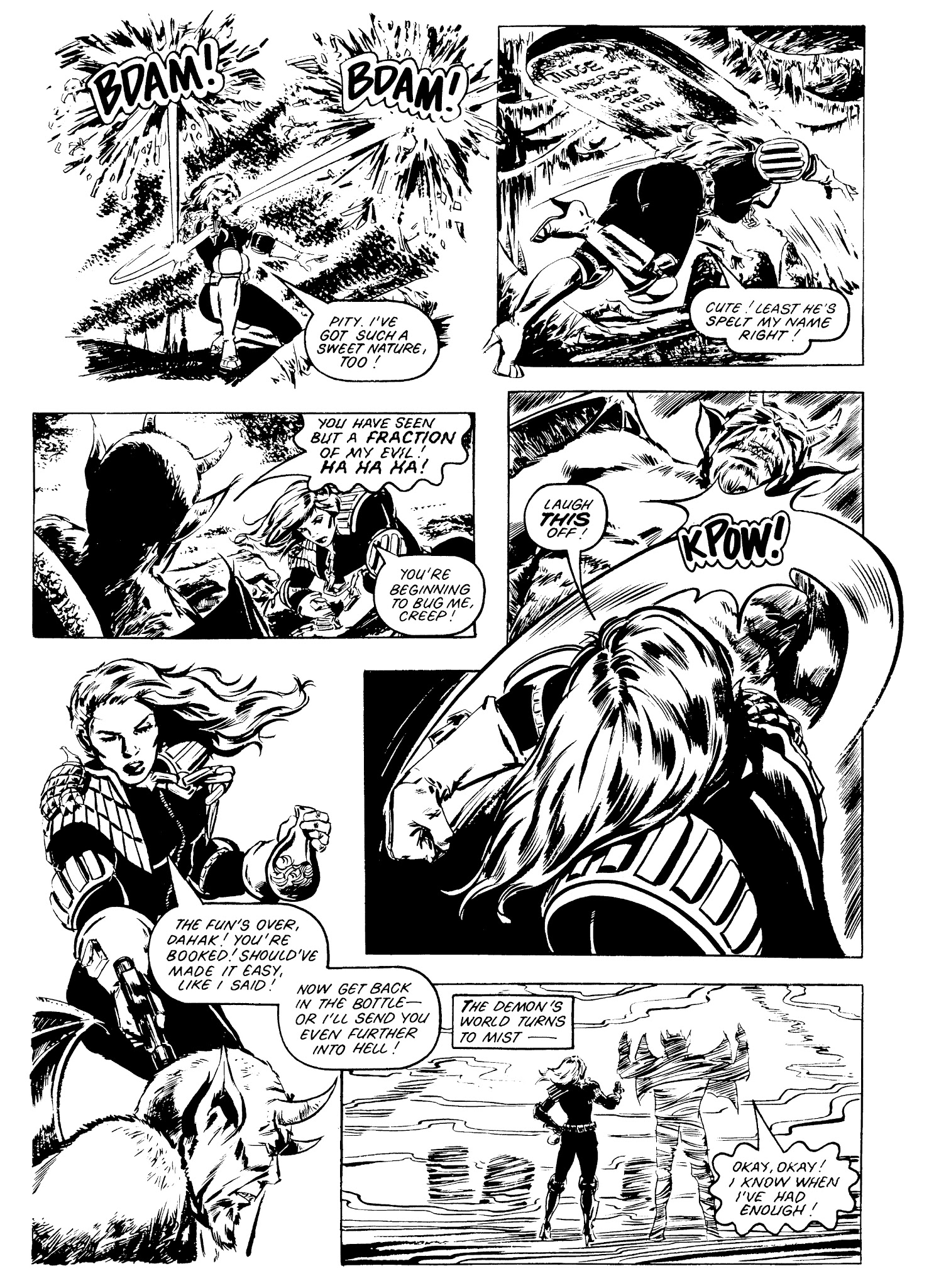 Read online Judge Anderson: The Psi Files comic -  Issue # TPB 1 - 429