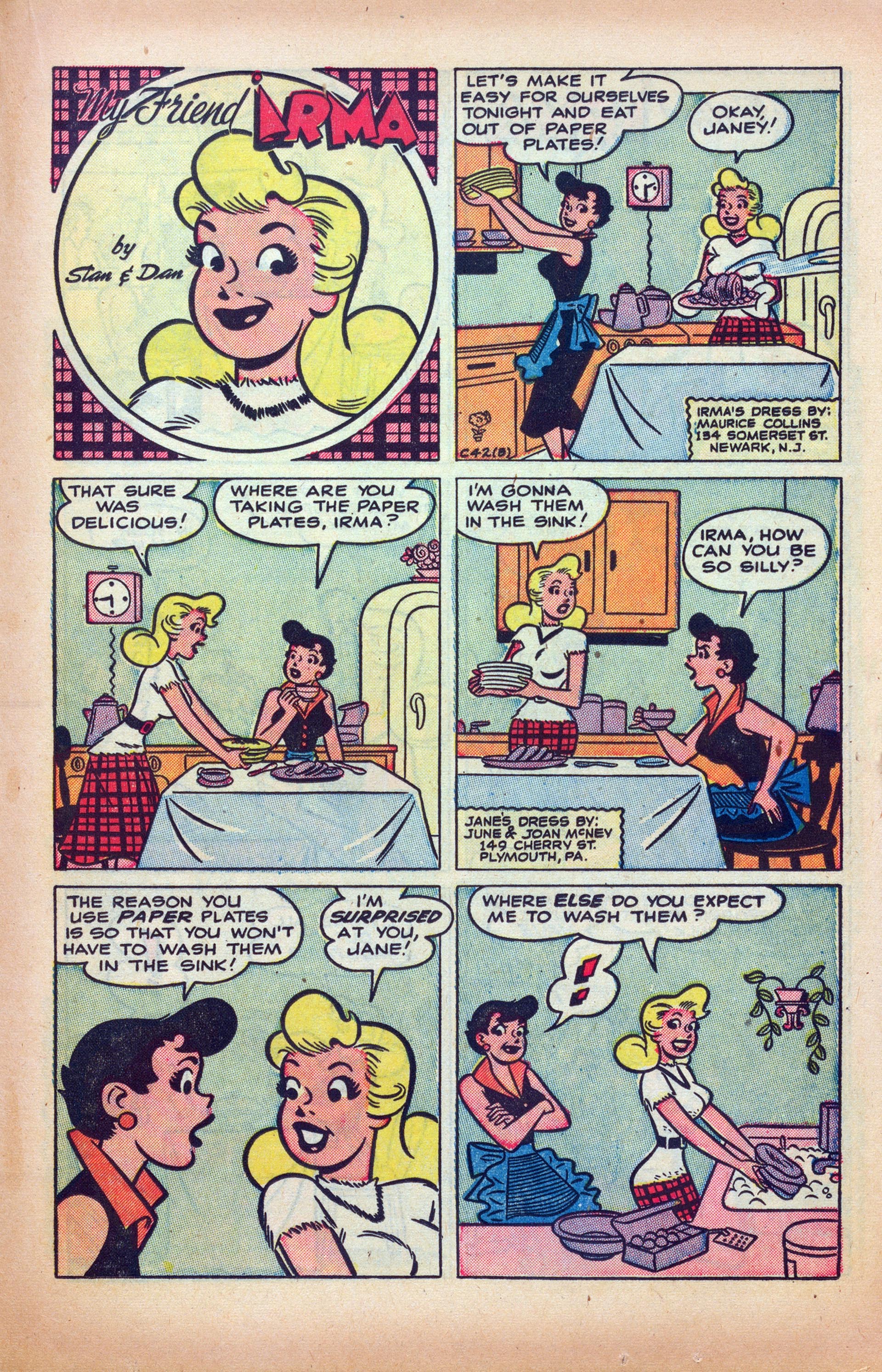 Read online My Friend Irma comic -  Issue #31 - 19