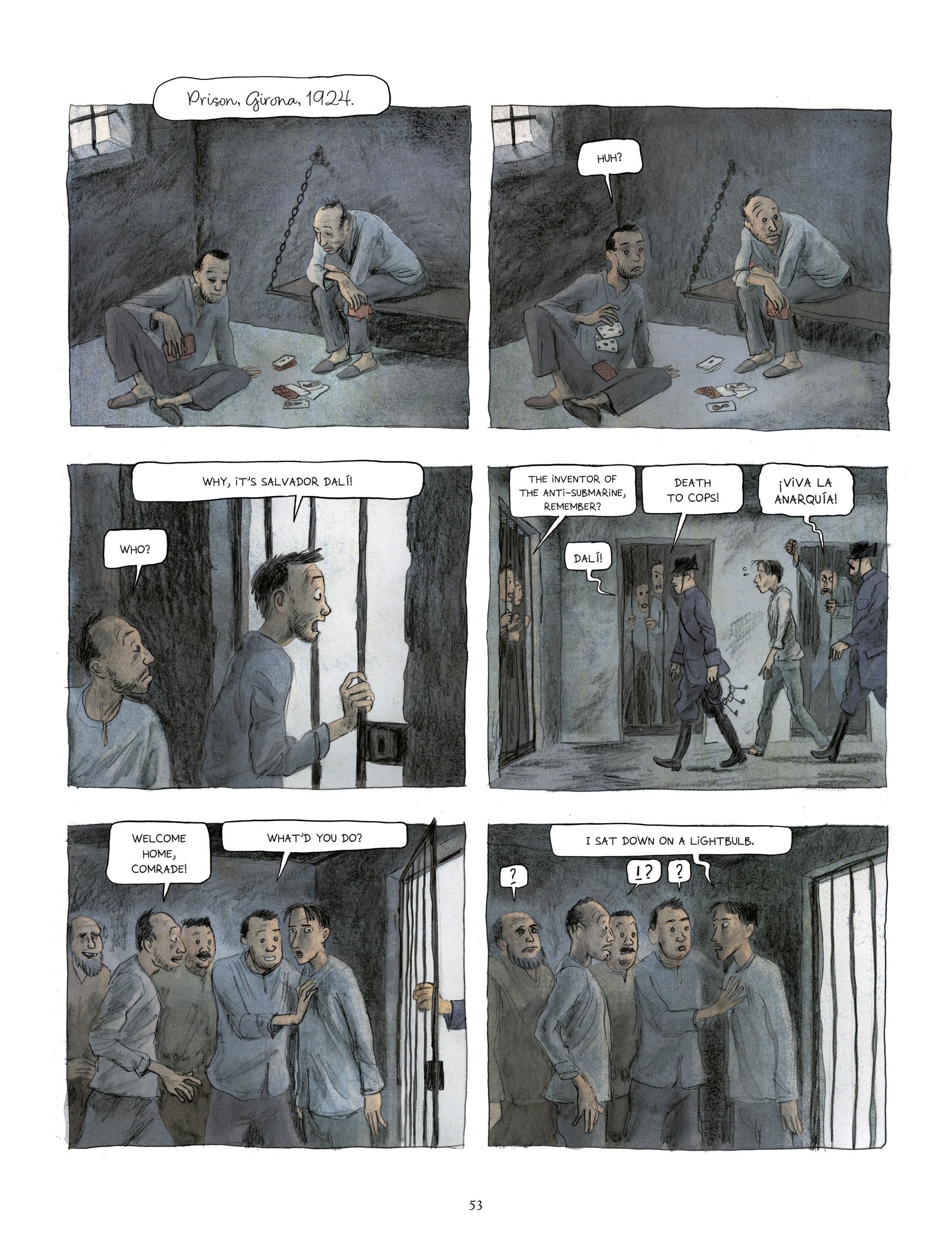 Read online Dalí: Before Gala comic -  Issue # TPB - 55